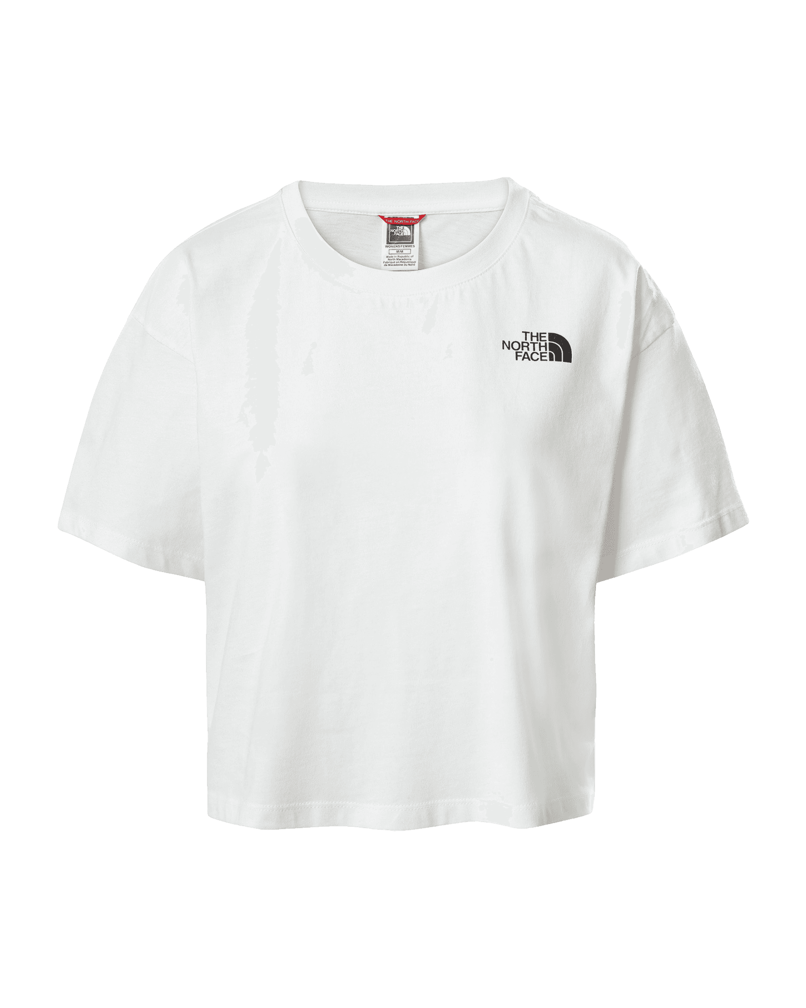 Cropped Simple Dome Tee W TNF White