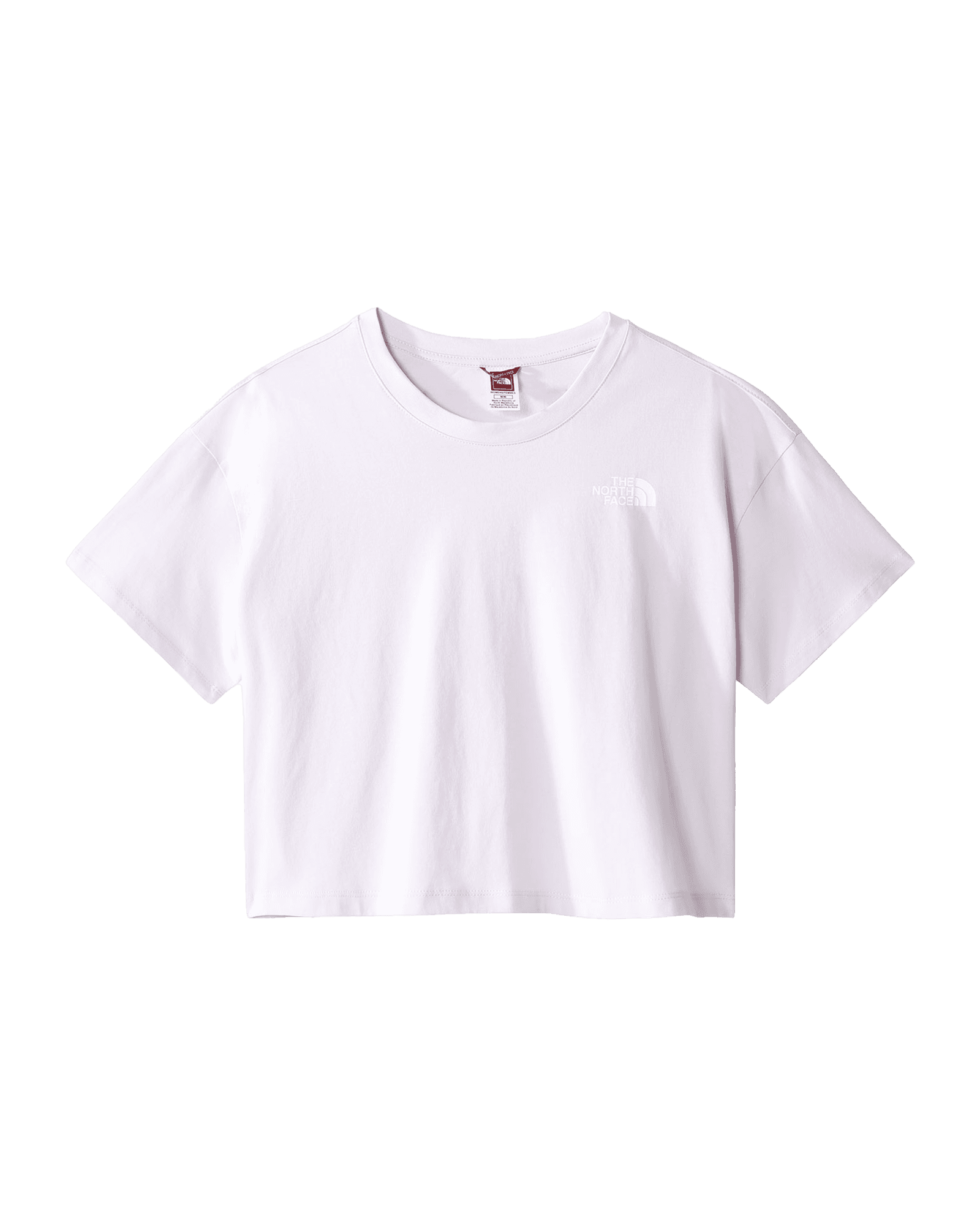 Cropped Simple Dome Tee W Lavender Fog