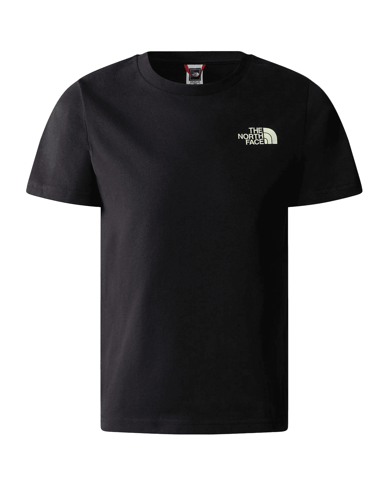G S/S Relaxed Redbox Tee JR TNF Black