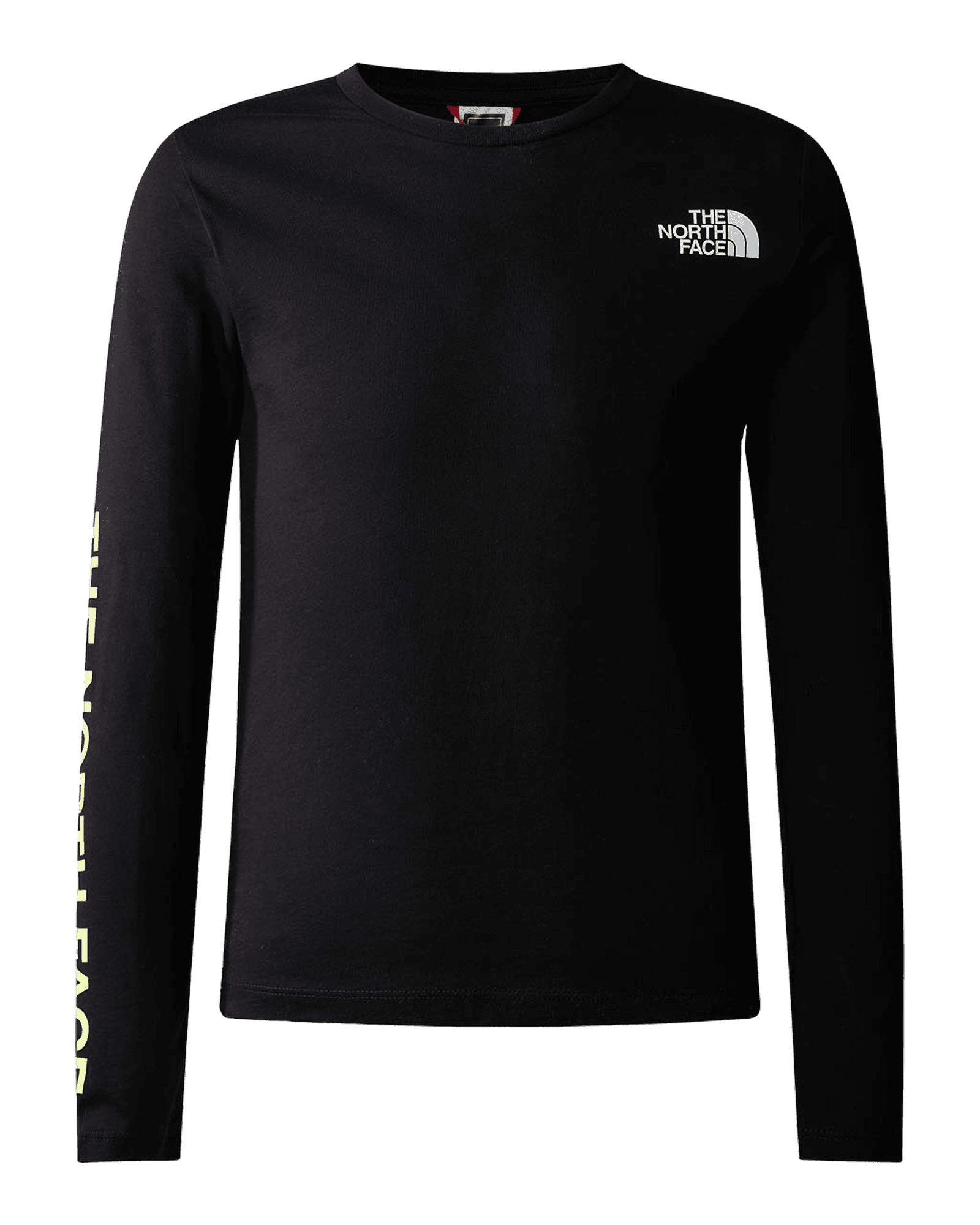 B L/S Graphic Tee JR TNF Black
