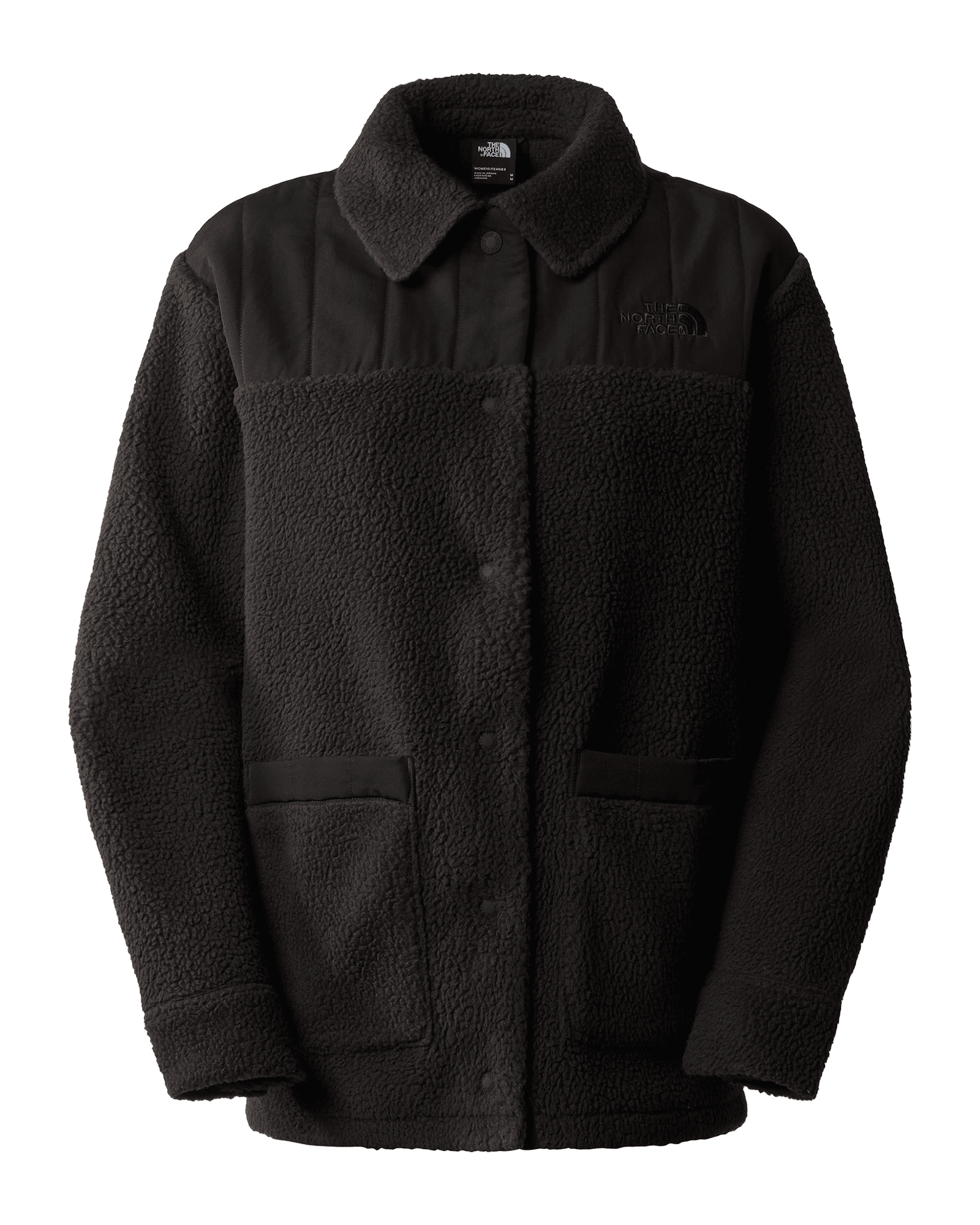 Cragmont Fleece Shacket W TNF Black