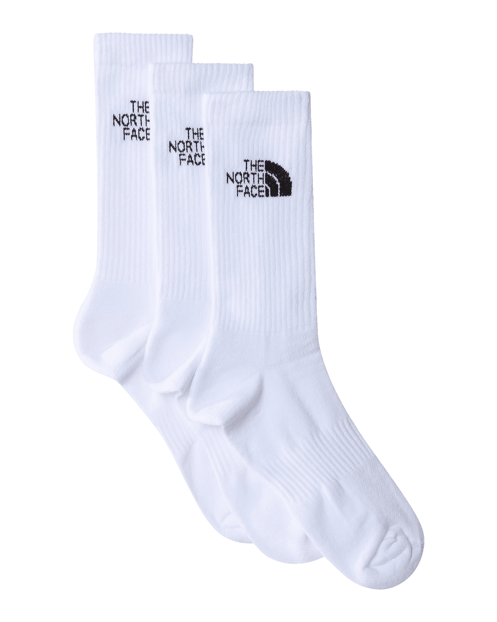 Multi Sport Cush Crew Sock 3-Pack TNF White