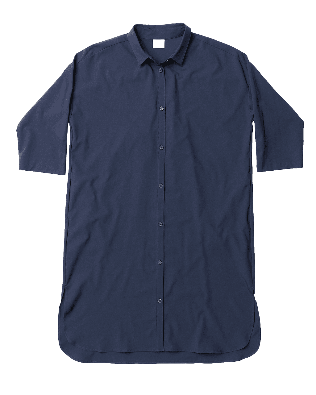 Route Shirt Dress W Blue Illusion