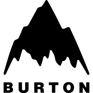 Black Burton logo.