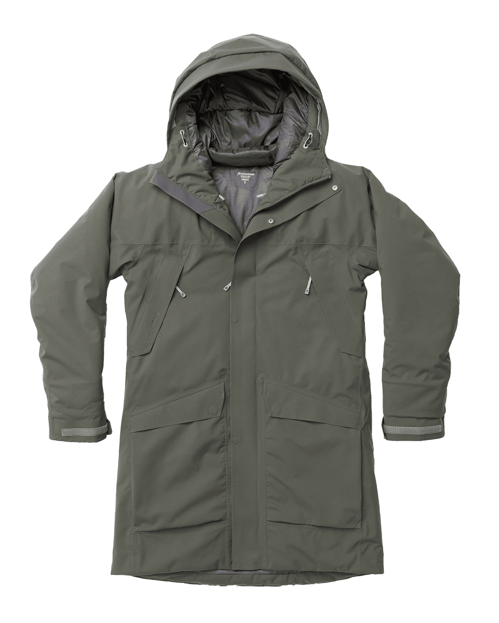 Fall In Parka W Baremark Green