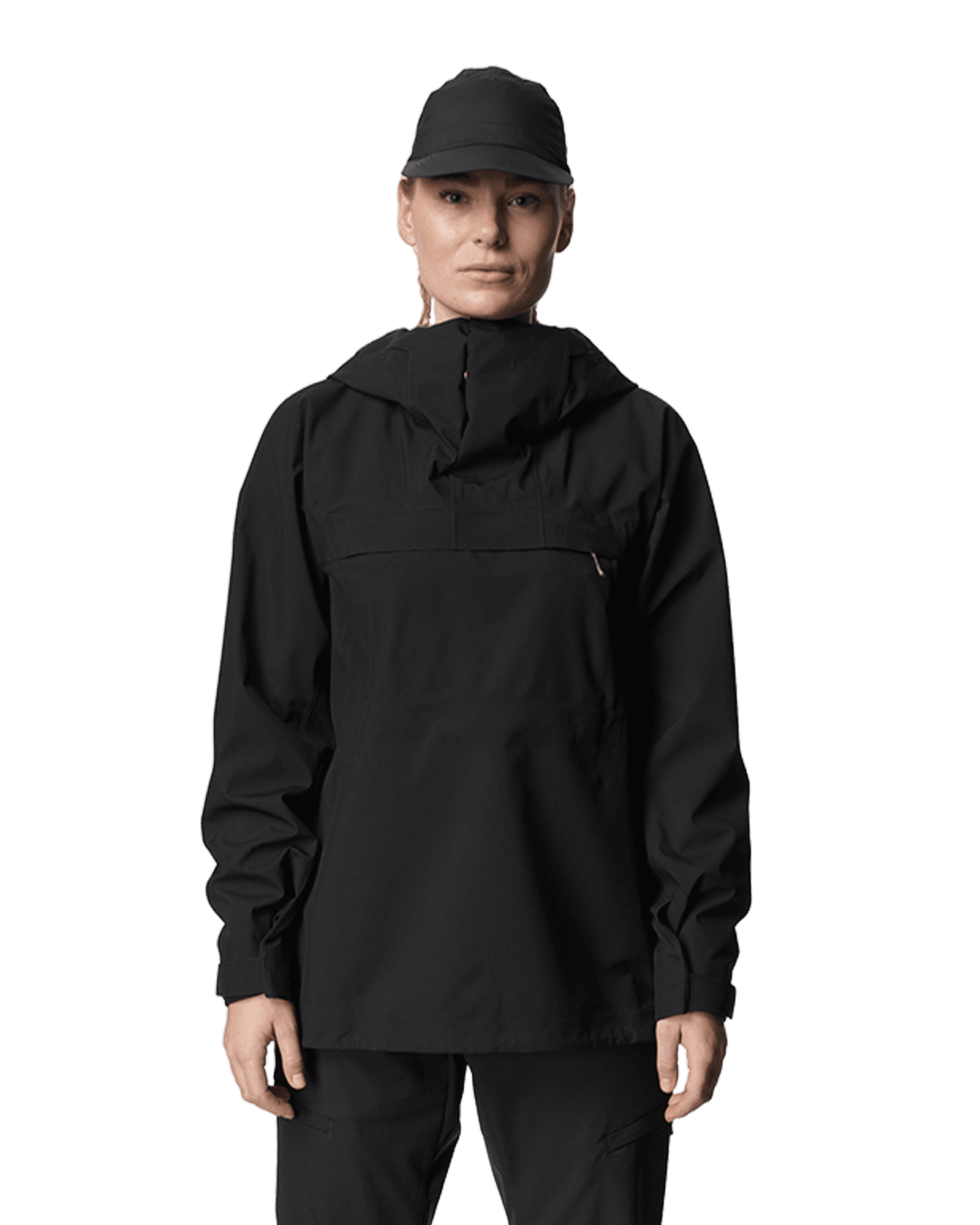 Shelter Anorak W True Black