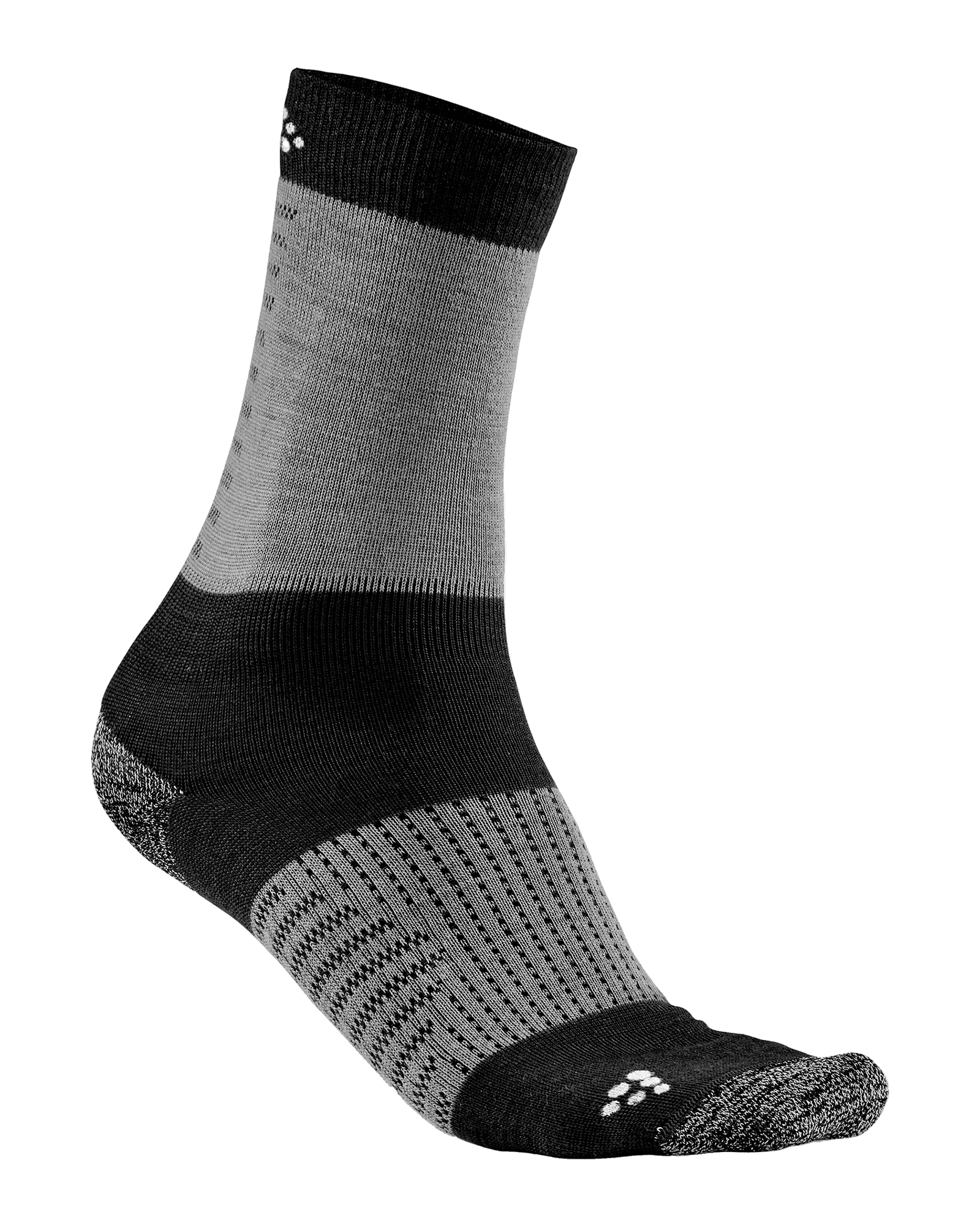 Xc Training Sock Black/Dk Grey Melange