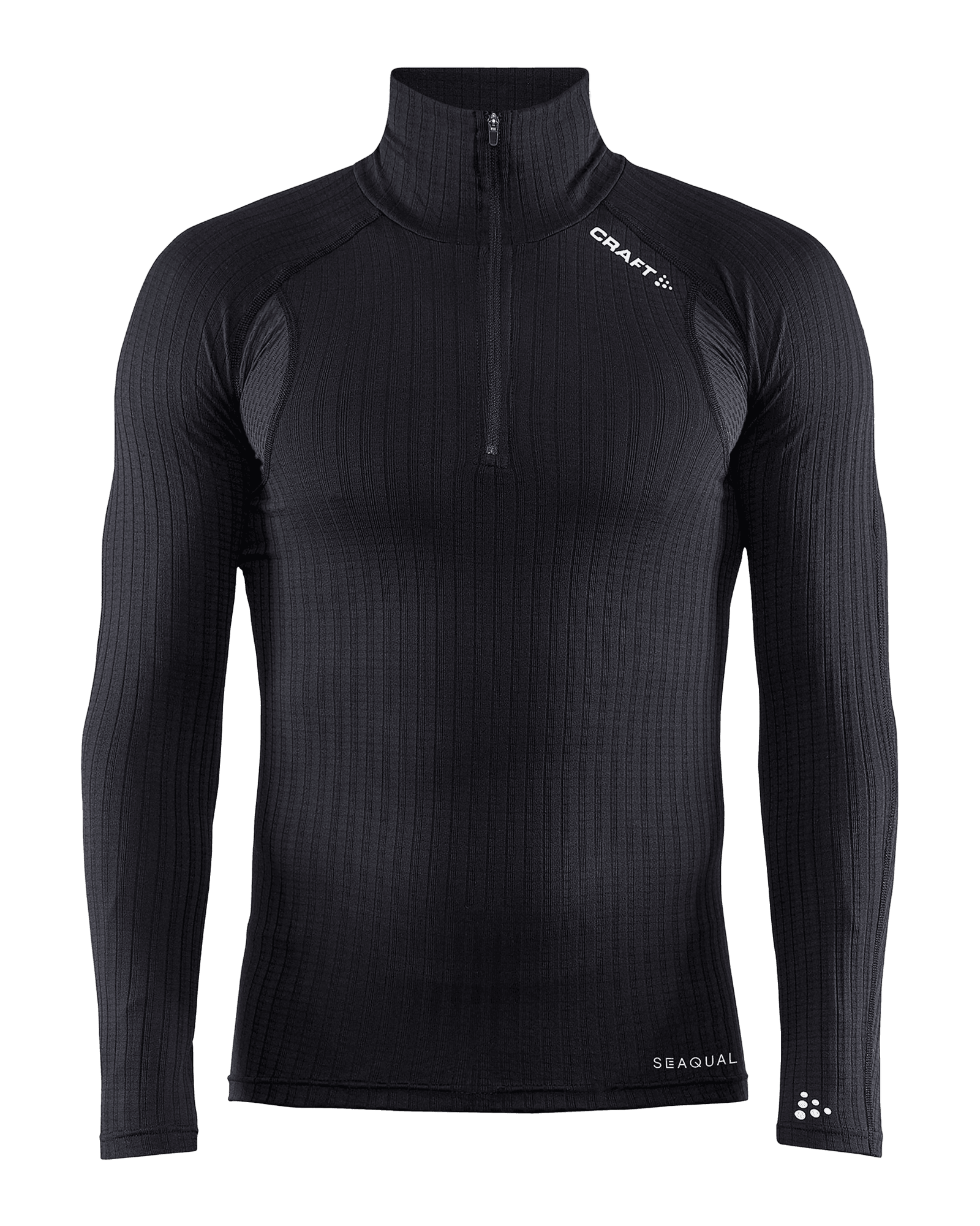 Active Extreme X Zip L/S M Black
