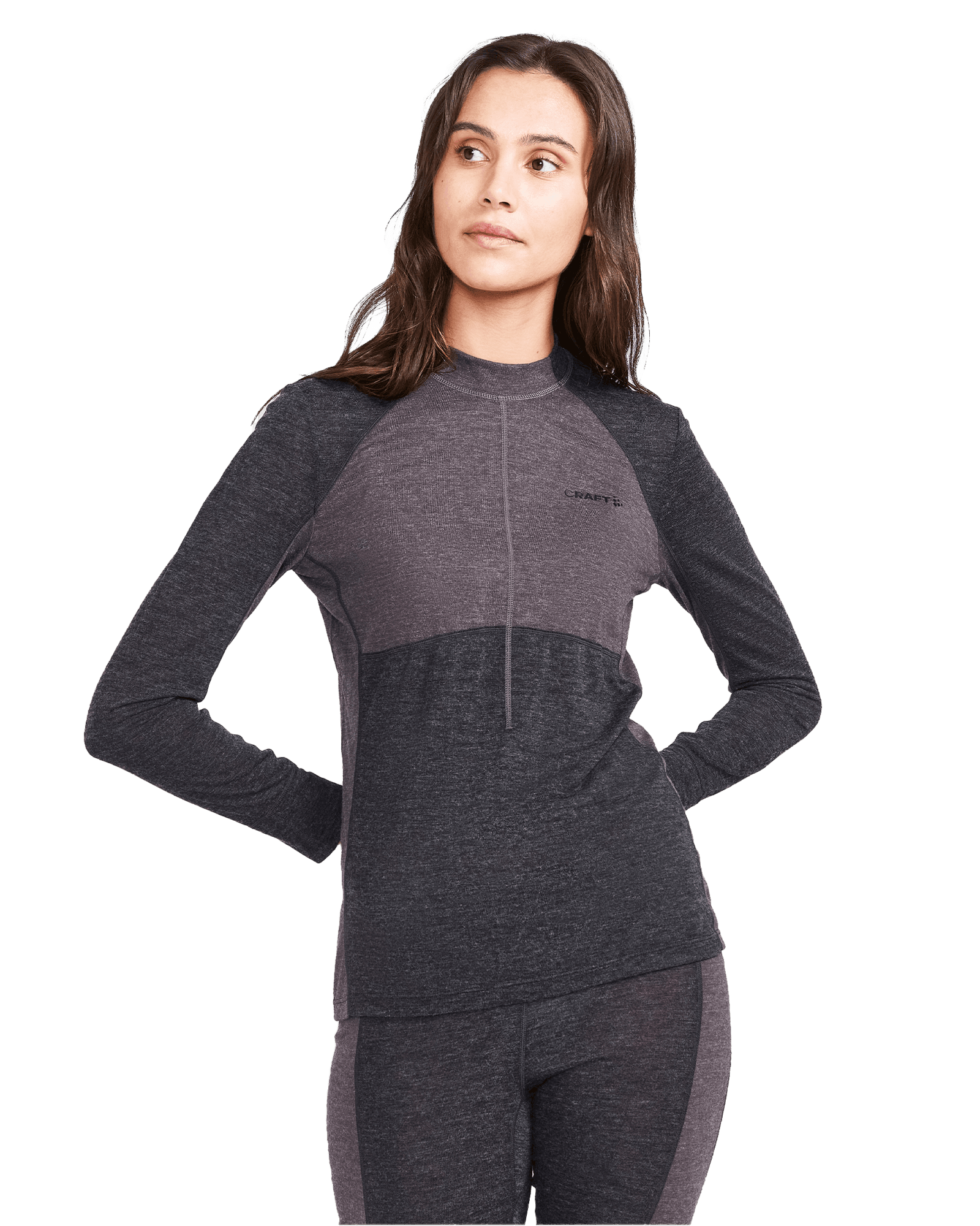 Core Wool Mix Set W Black/Granite