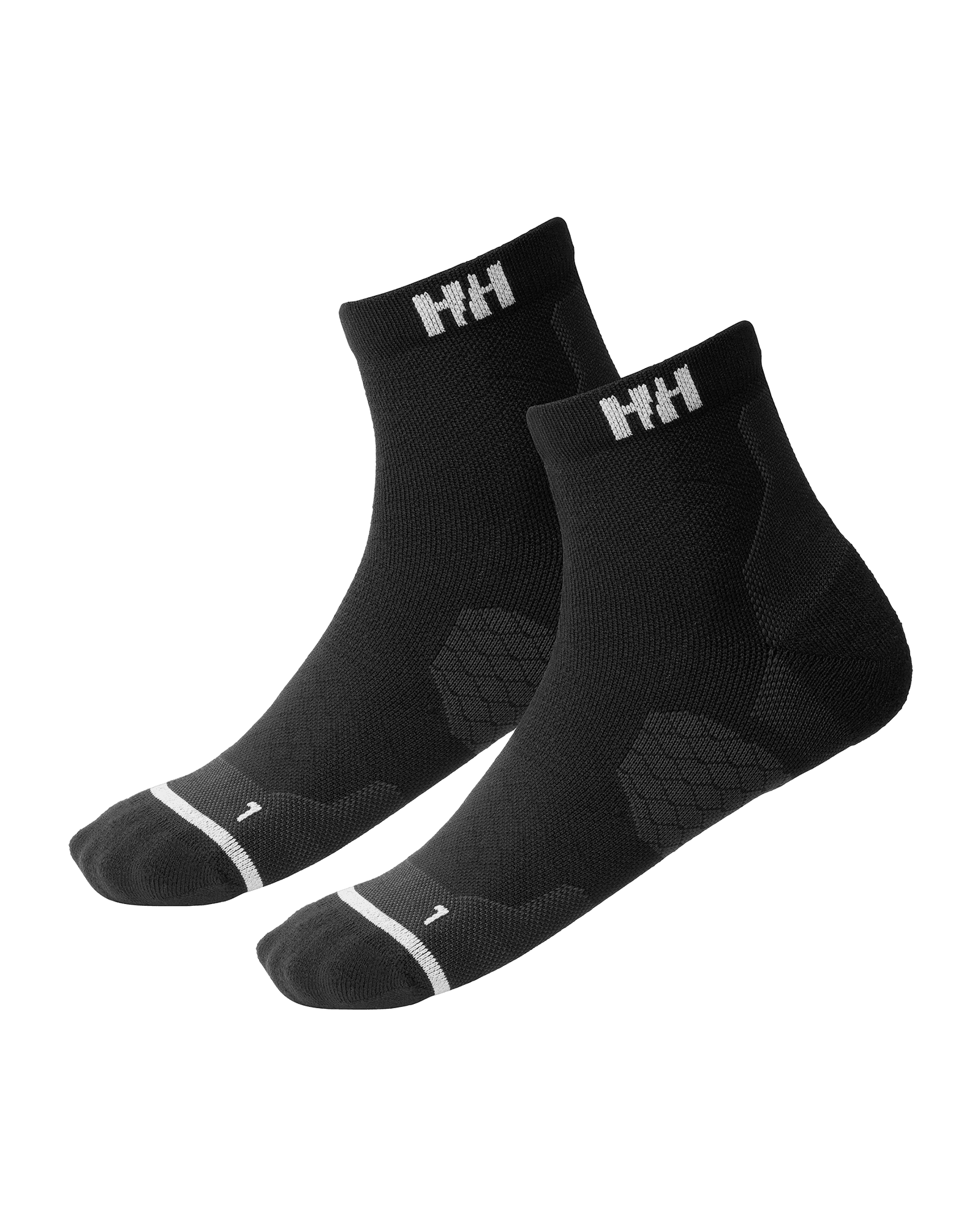 Trail Sock 2pk Black