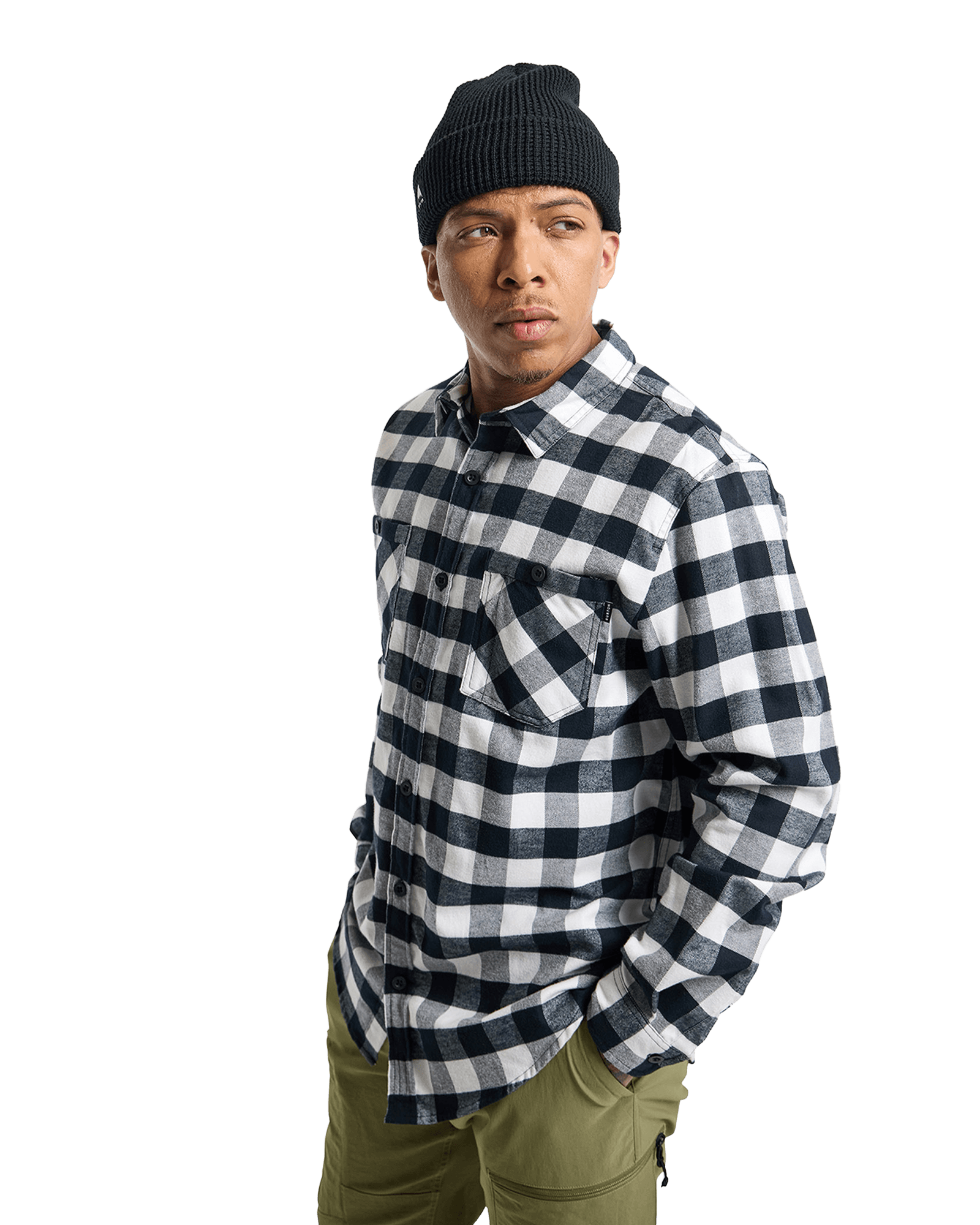 Stout White Buffalo Plaid