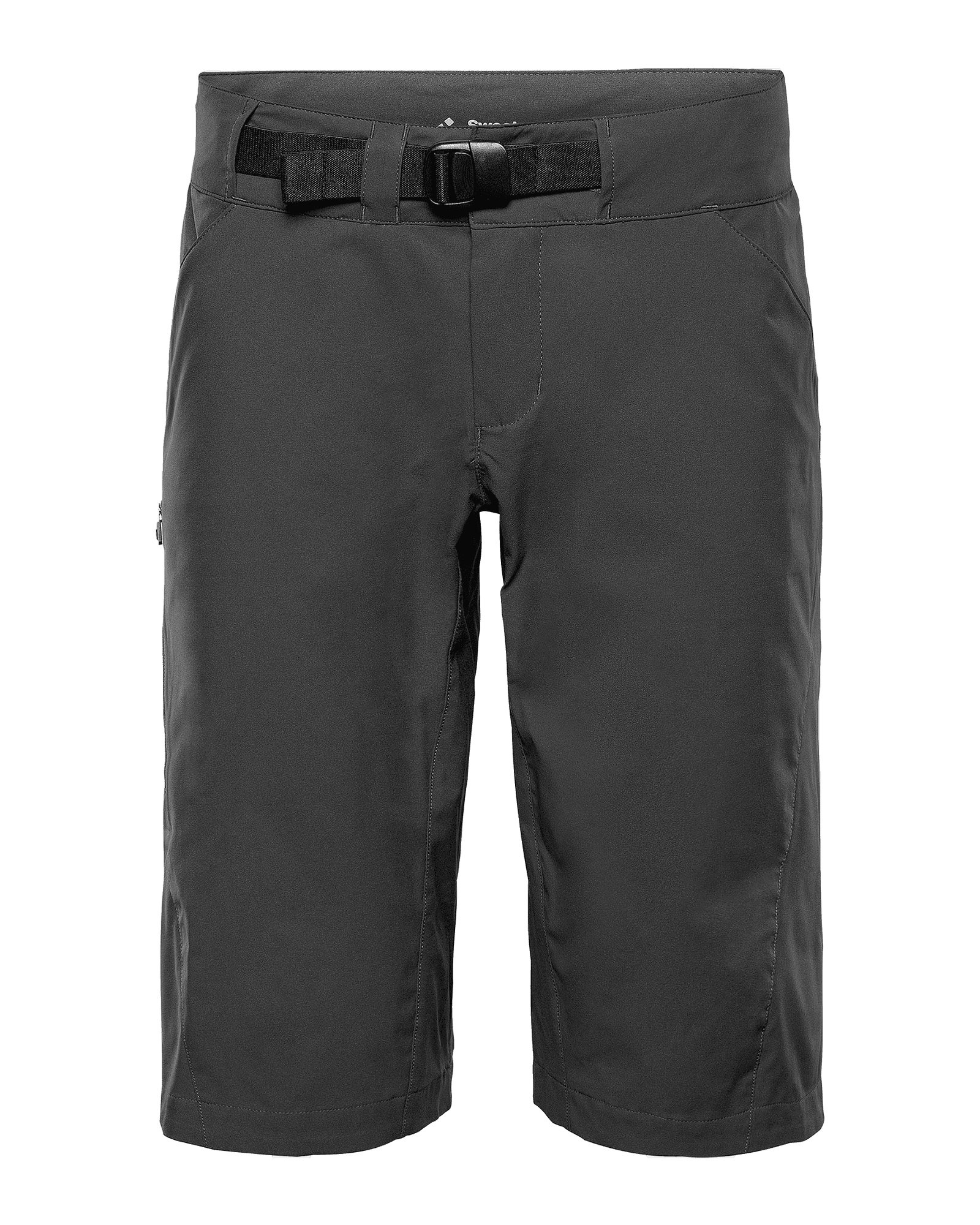 Hunter Slashed Shorts W Stone Gray