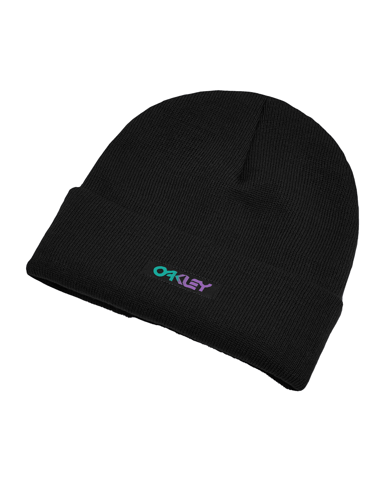 B1B Gradient Patch Beanie M Blackout