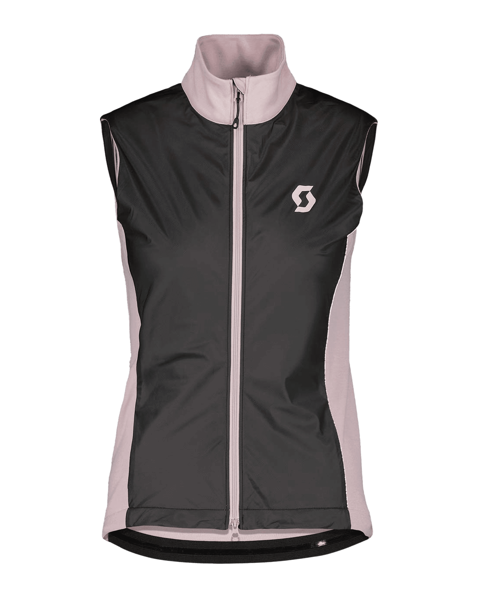 Gravel Warm Merino Vest W Sweet Pink/Black