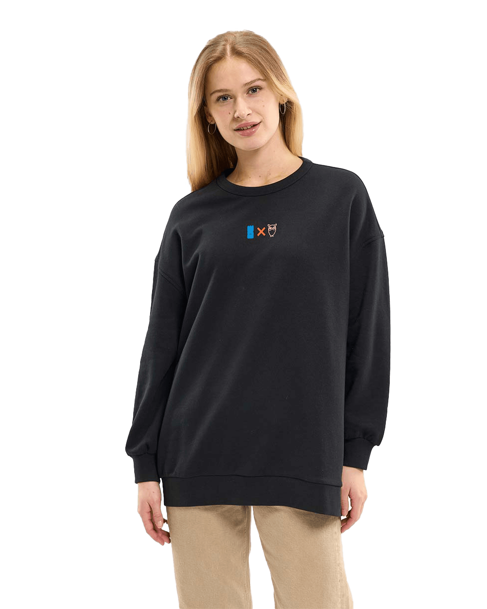 Wateraid Big Logo Oversize Sweat W 1300 Black Jet
