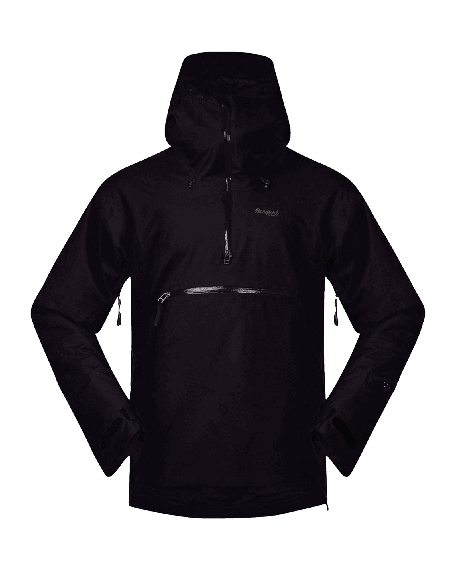 Stranda Insulated Hybrid Anorak M Black/Solid Charcoal