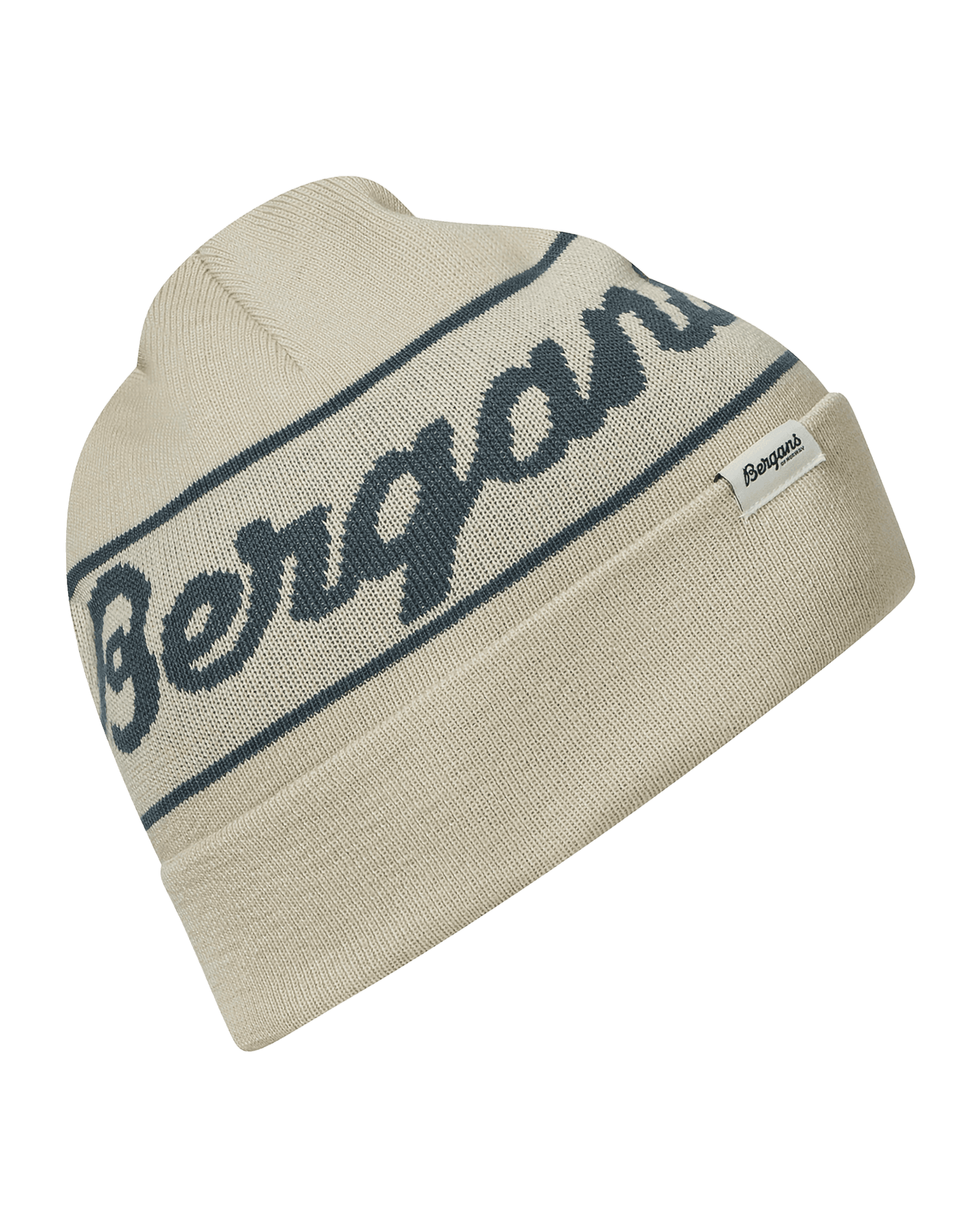 Bergans Logo Beanie Chalk Sand/Orion Blue