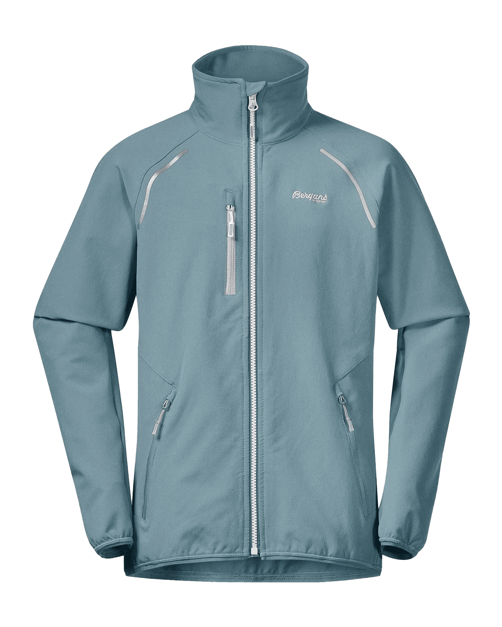 Sjoa Light Softshell Youth Jacket Smoke Blue