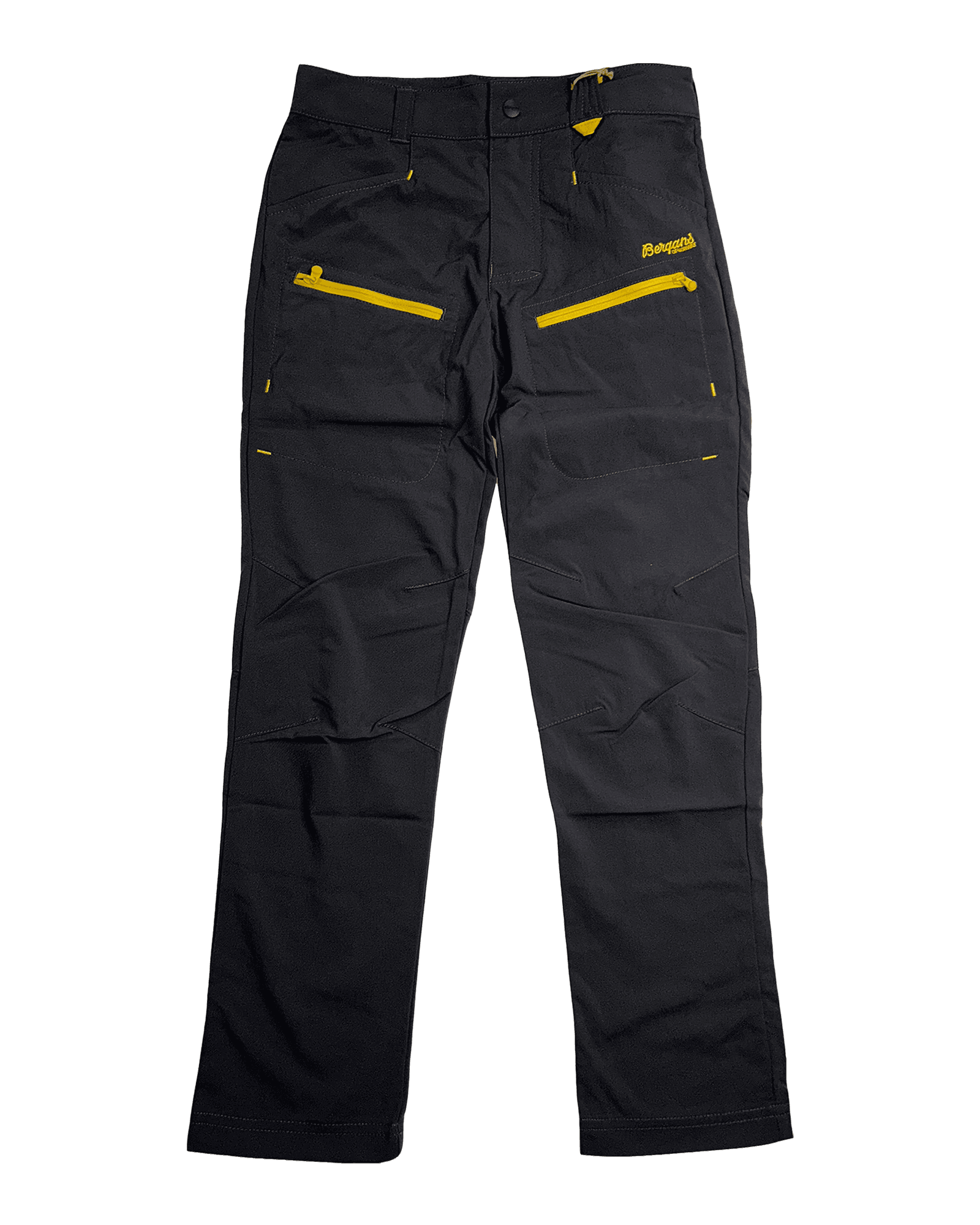 Utne Youth Pant Solid Charcoal/Waxed Yellow