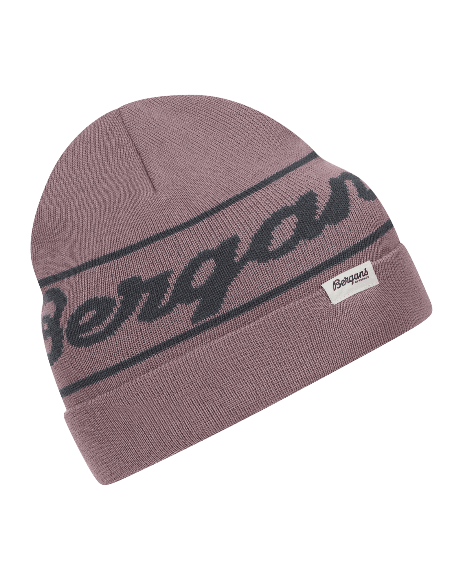 Bergans Logo Youth Beanie Lilac Chalk/Orion Blue