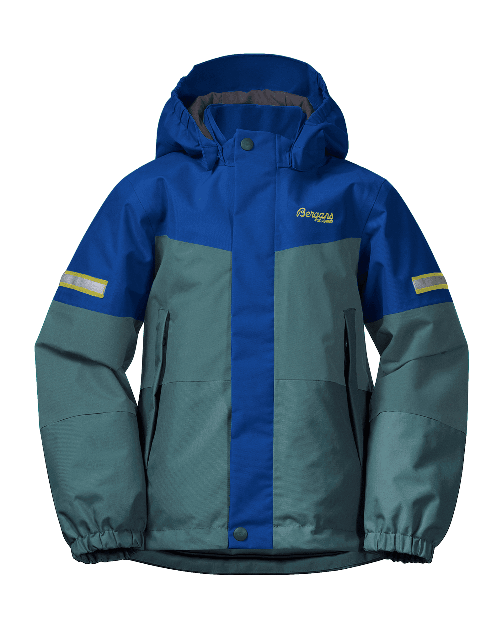 Lilletind Ins Kids Jacket Forest Frost/Dark Riviera Blue