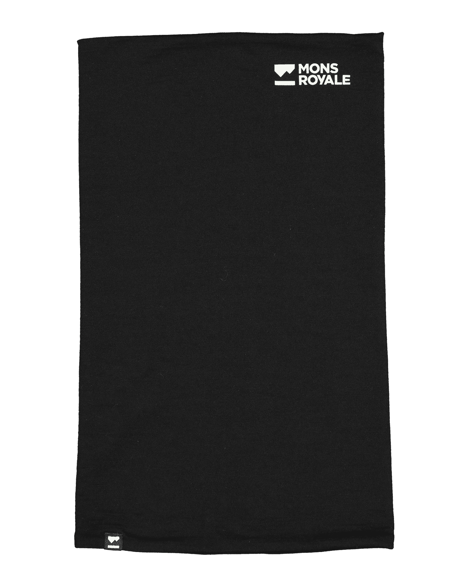 Double Up Neckwarmer Black