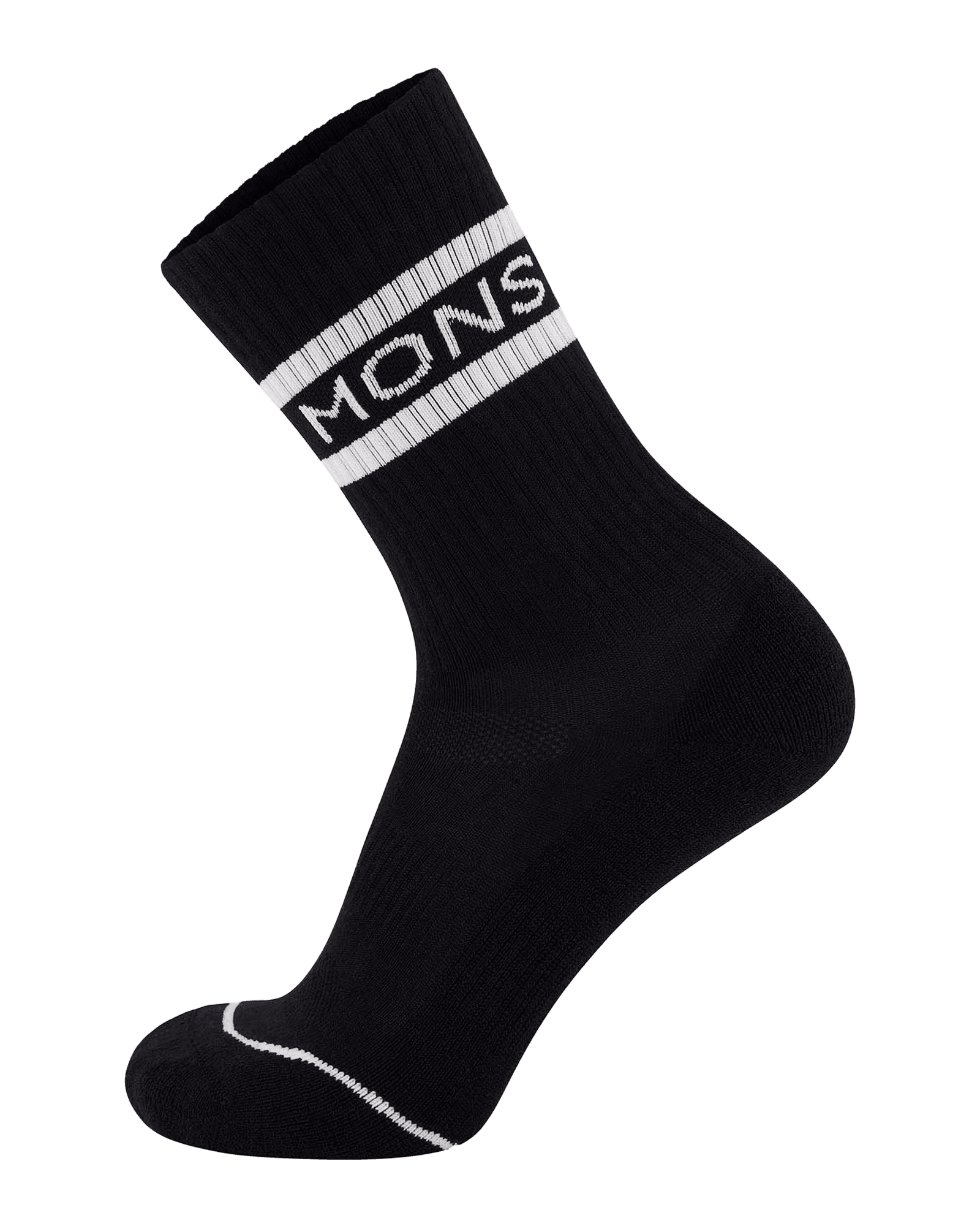 Signature Crew Sock Black/White
