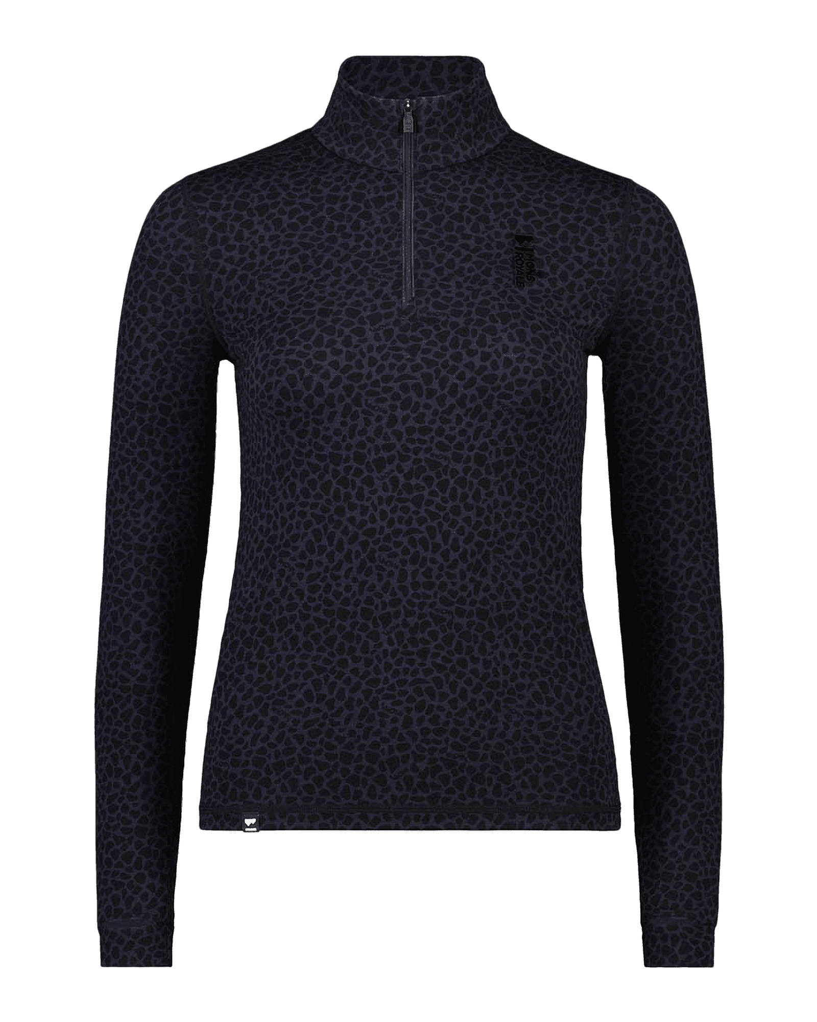 Cascade Merino Flex 200 1/4 Zip W Arctic Leopard