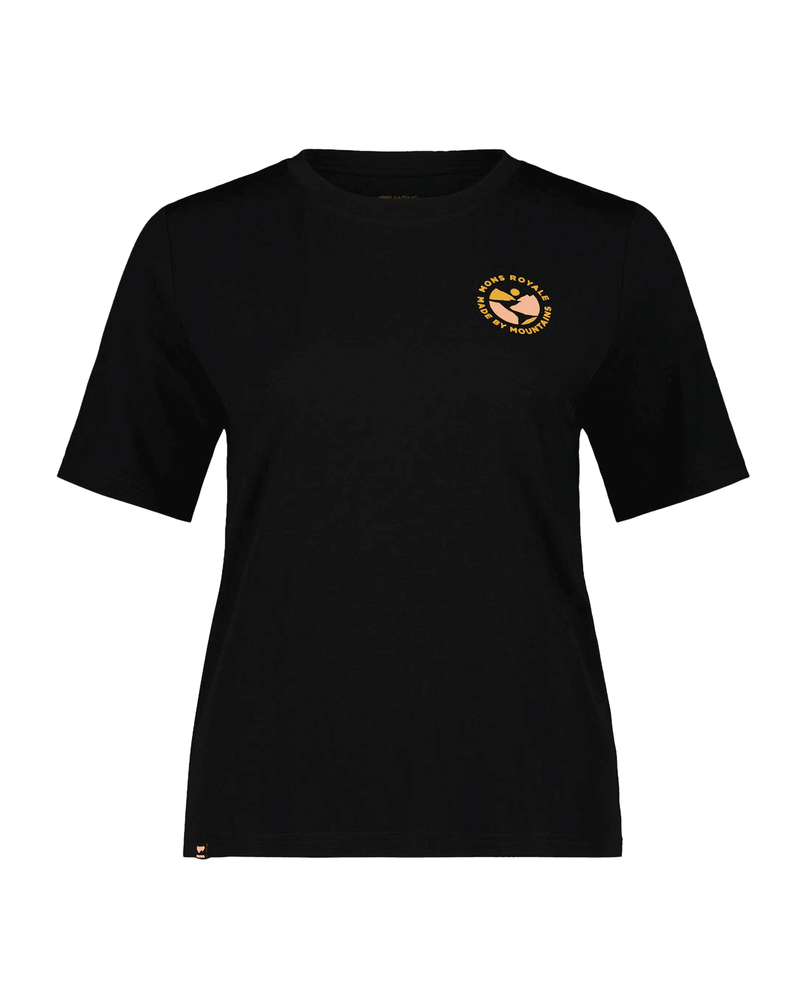 Icon Relaxed Tee W Black