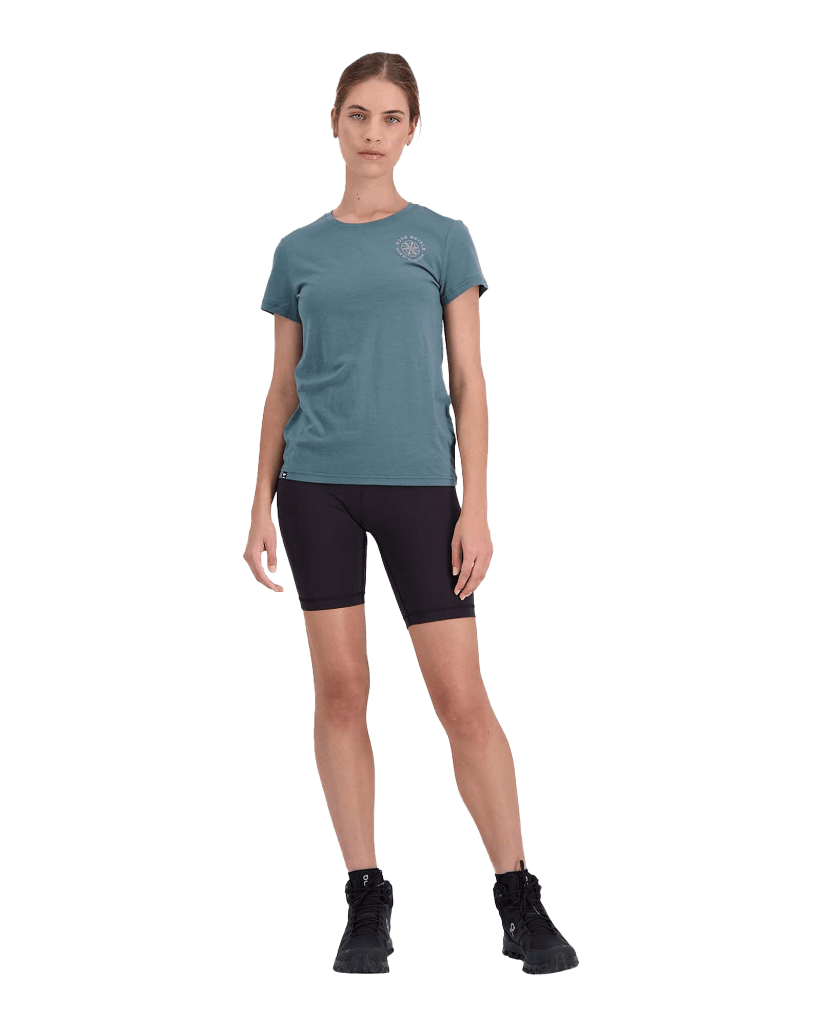 Icon Tee W Burnt Sage