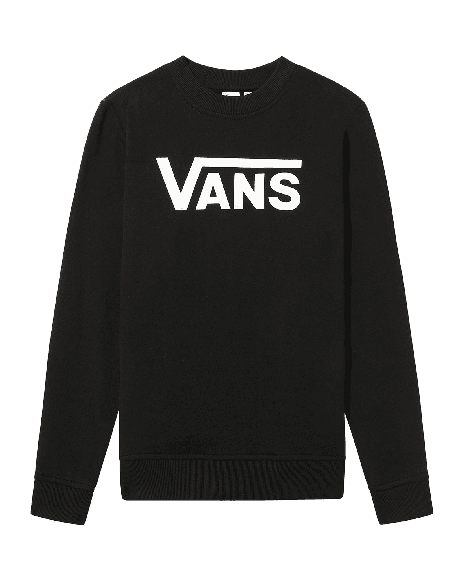 Classic V Crew W Black