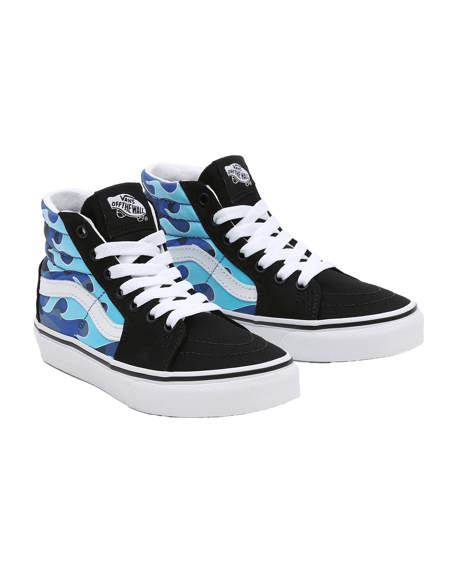 (Camo Flame) Black/Ice Camo