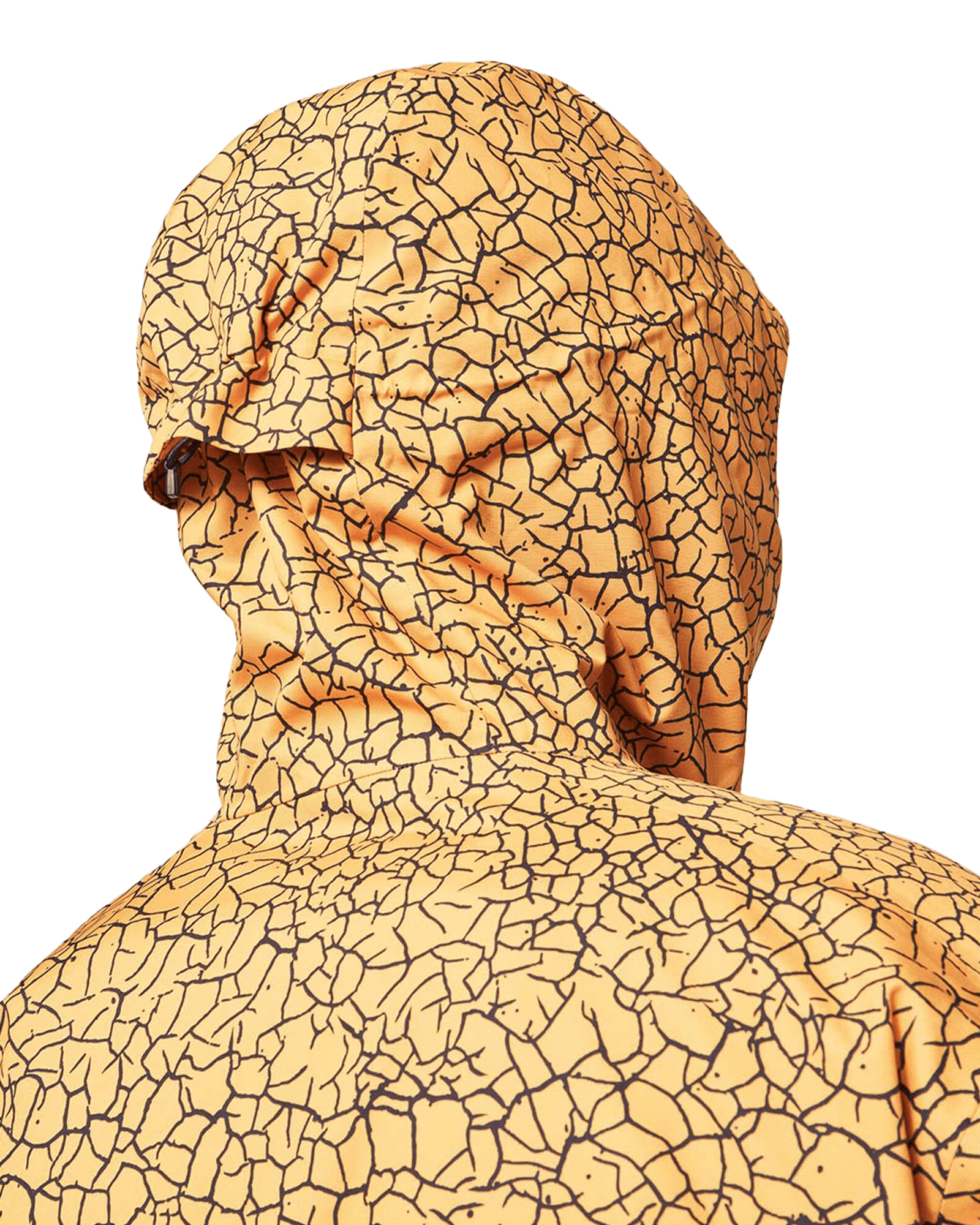 Yellow Crackle PT/White