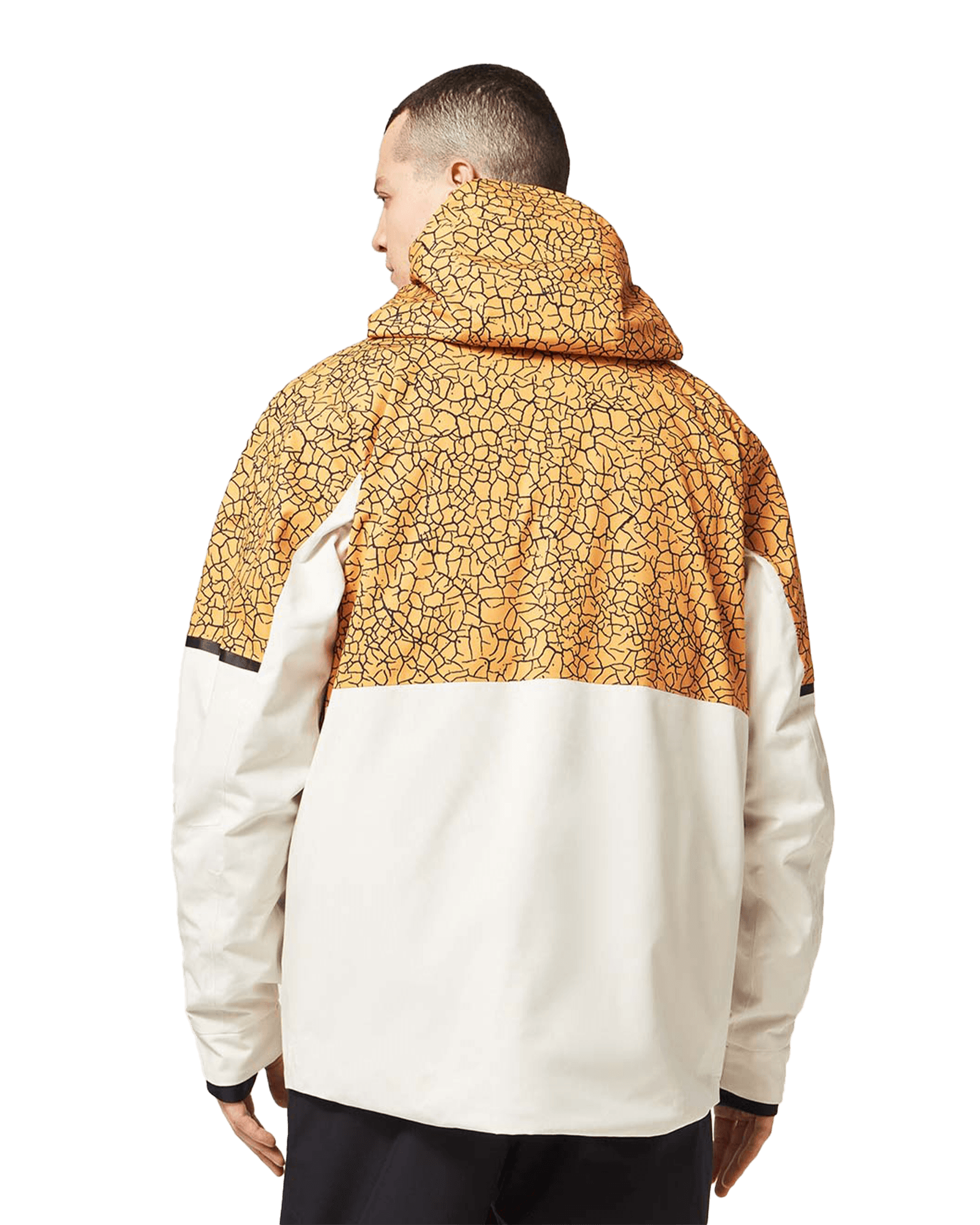 Yellow Crackle PT/White