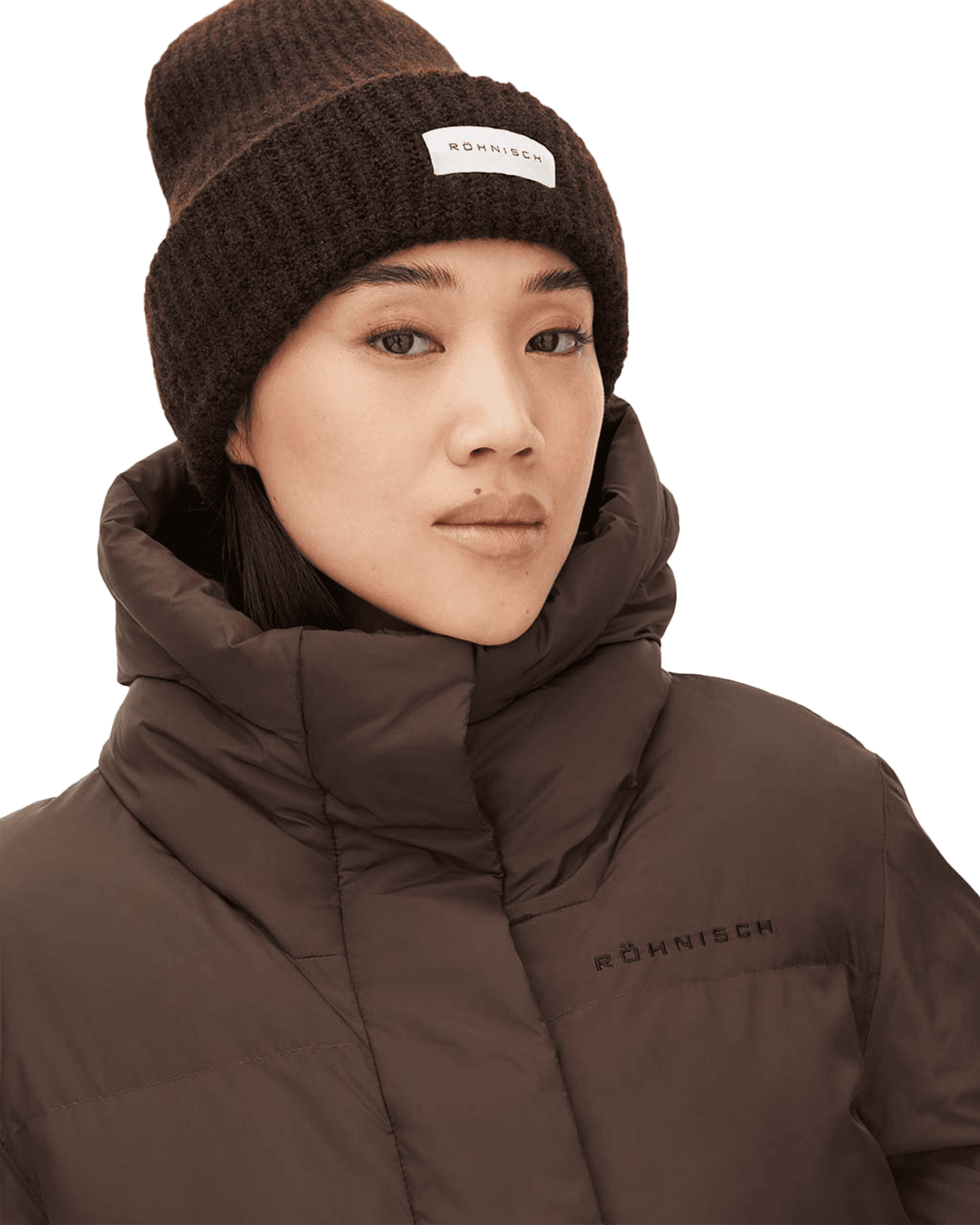 Chunky Beanie Seal Brown