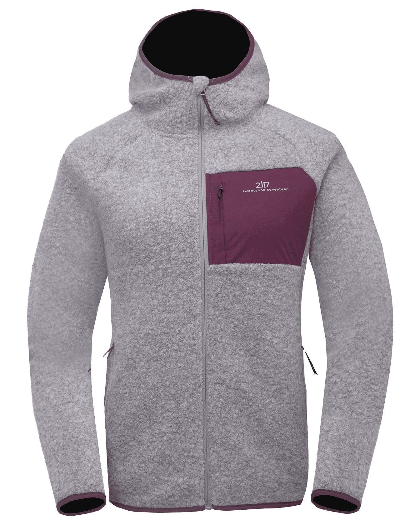 Skord Pile Hoodie W Grey