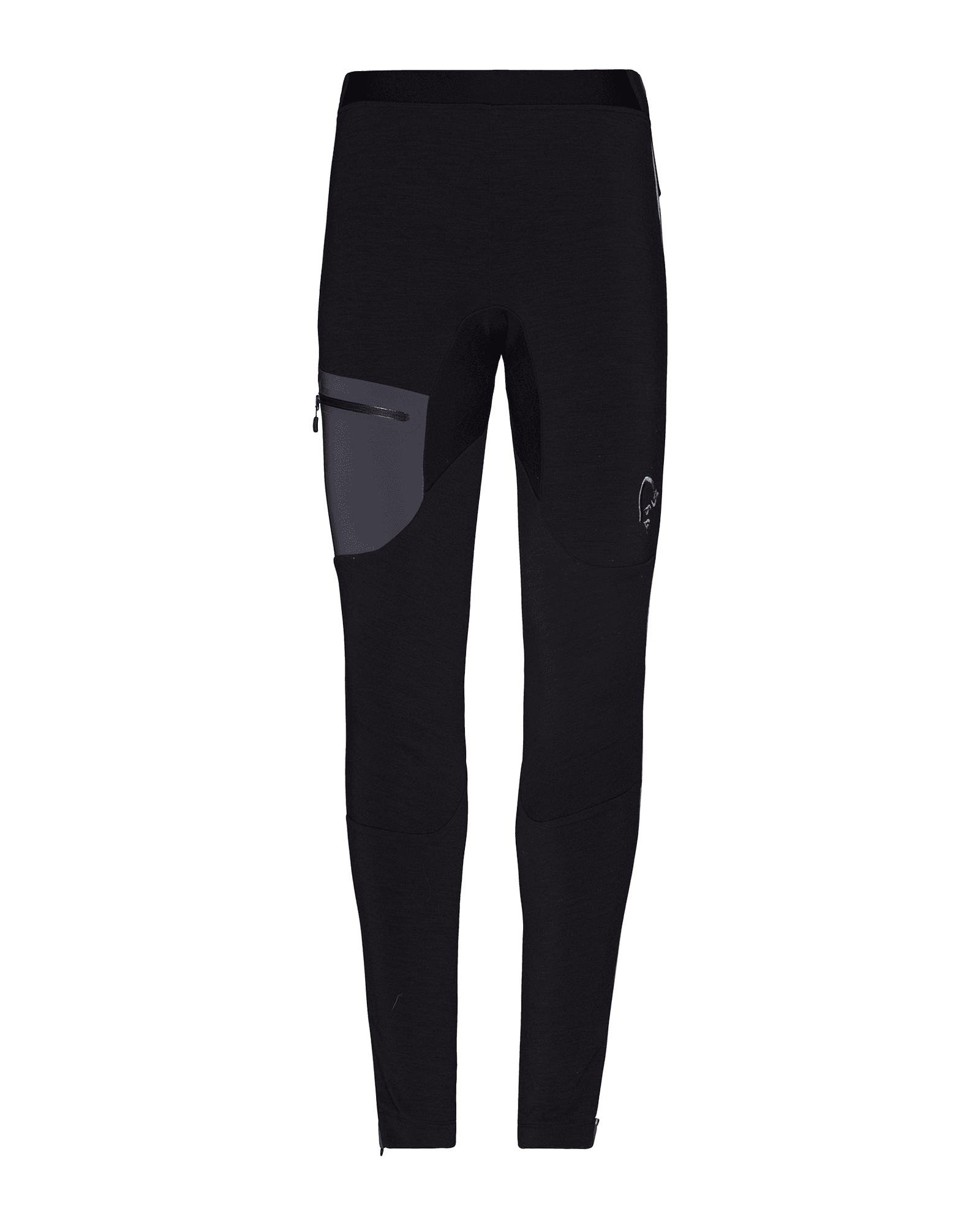 Trollveggen Warmwool2 Stretch Tights W Caviar