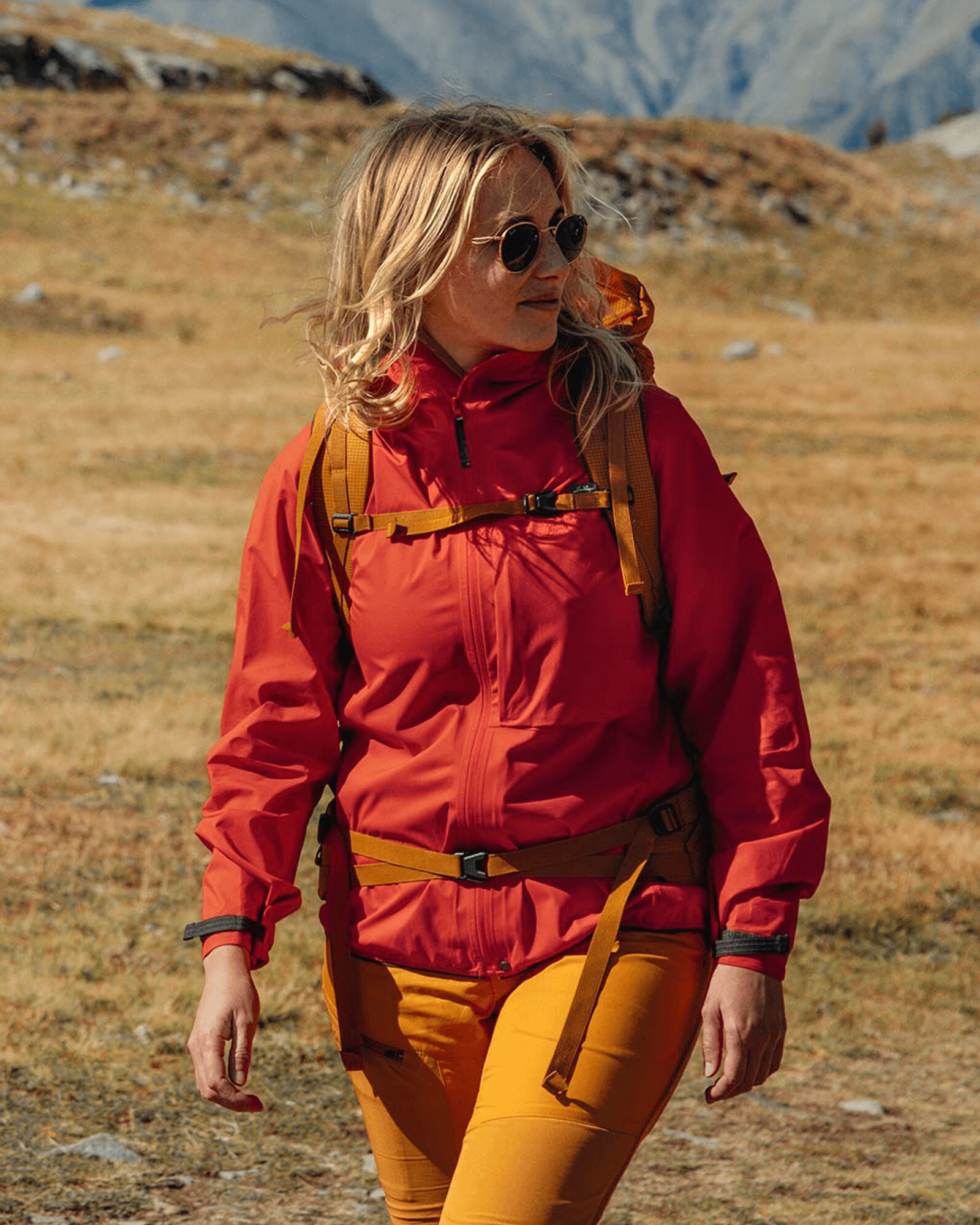 Lo Jacket W Lively Red