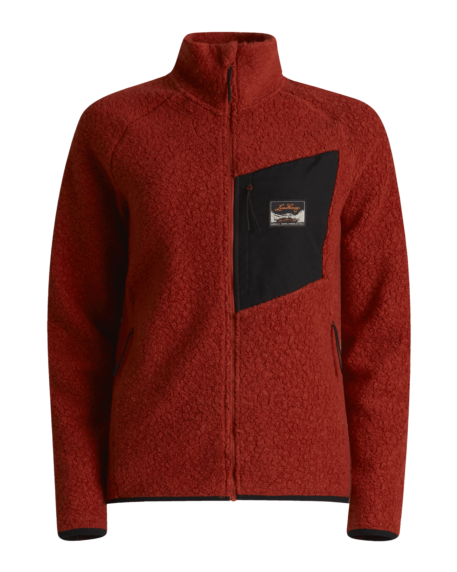 Flok Wool Pile W Mellow Red