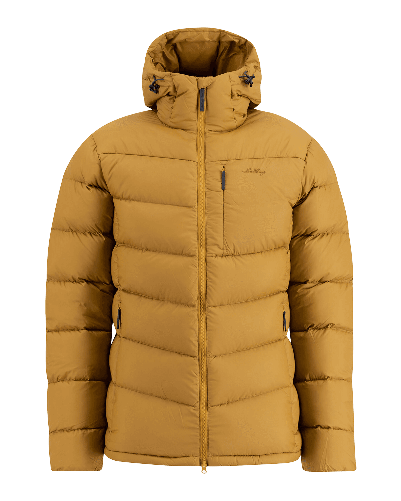 Fulu Down Hooded Jacket M Dark Gold