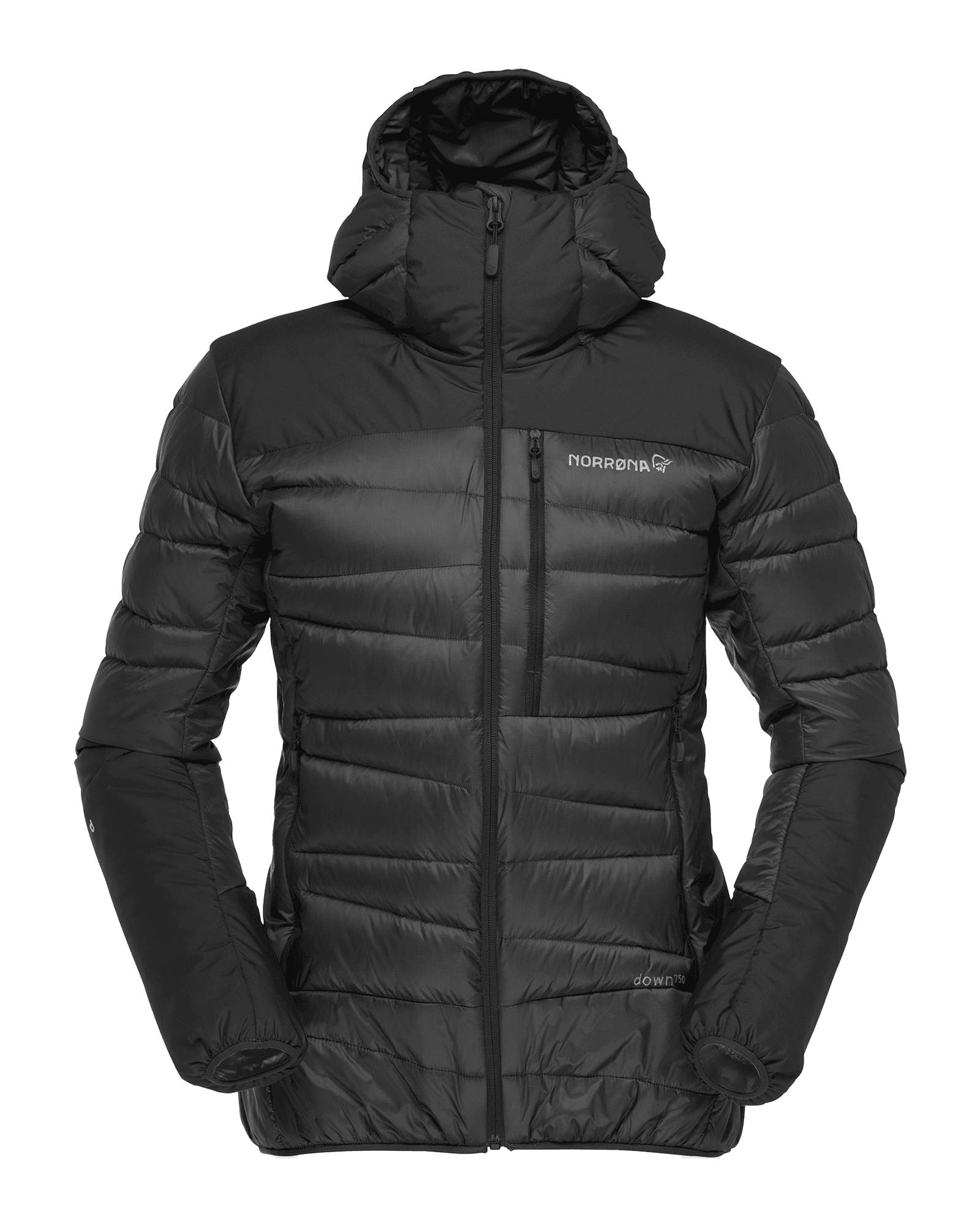 Falketind Down750 Hood W Caviar