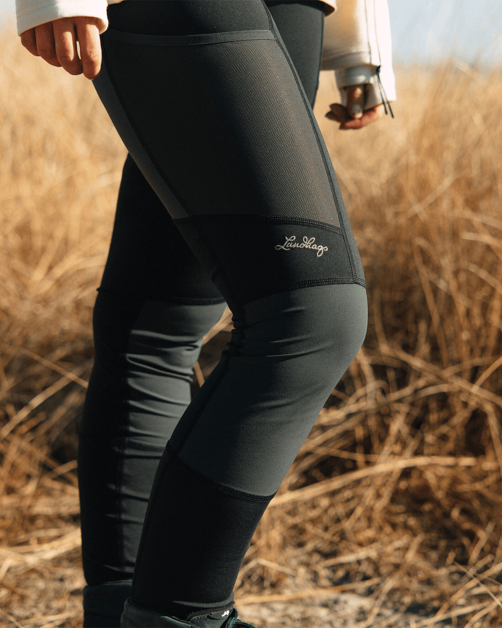 Tived Tights W Black/Charcoal