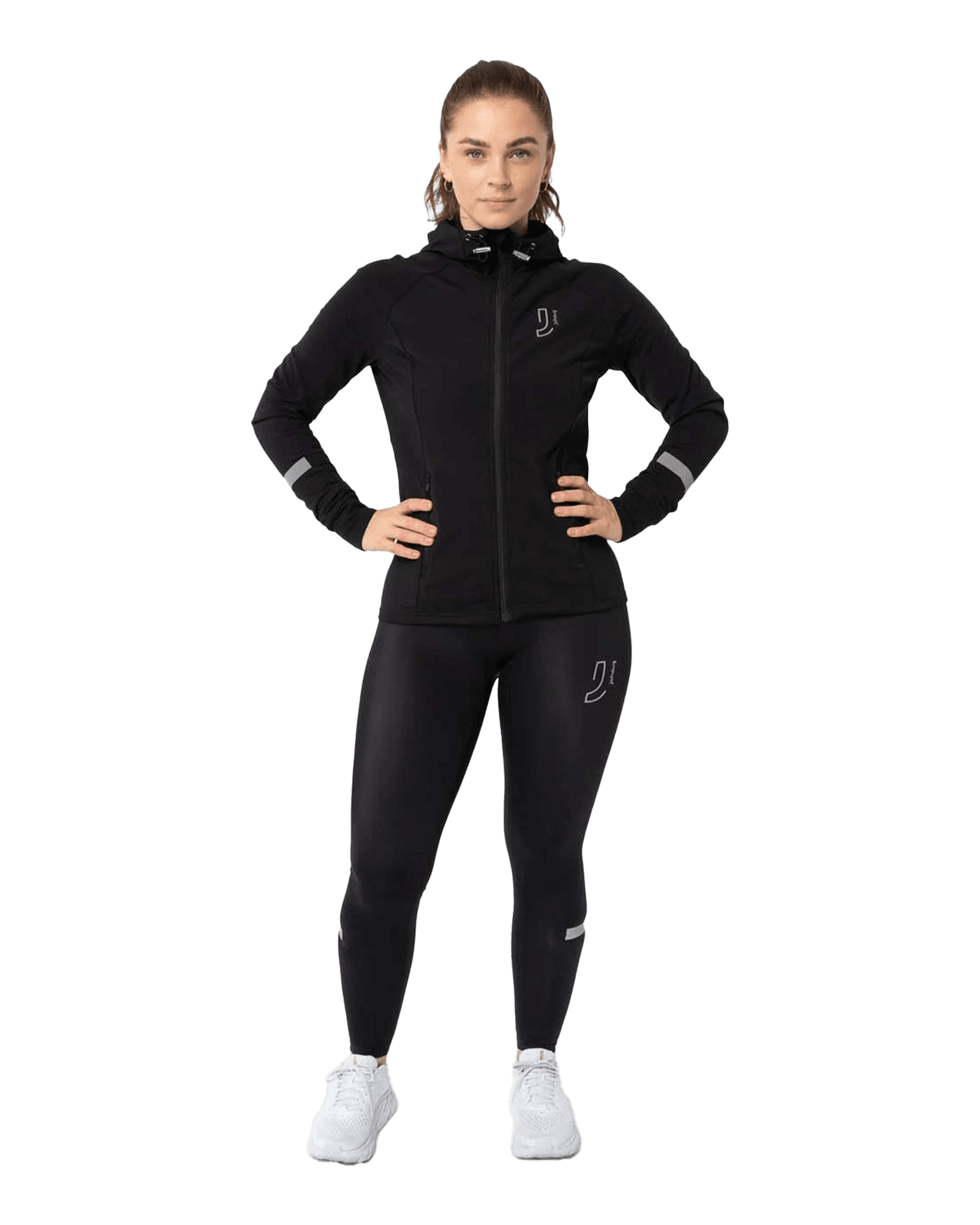 Agile Full Zip Hood W TBLCK