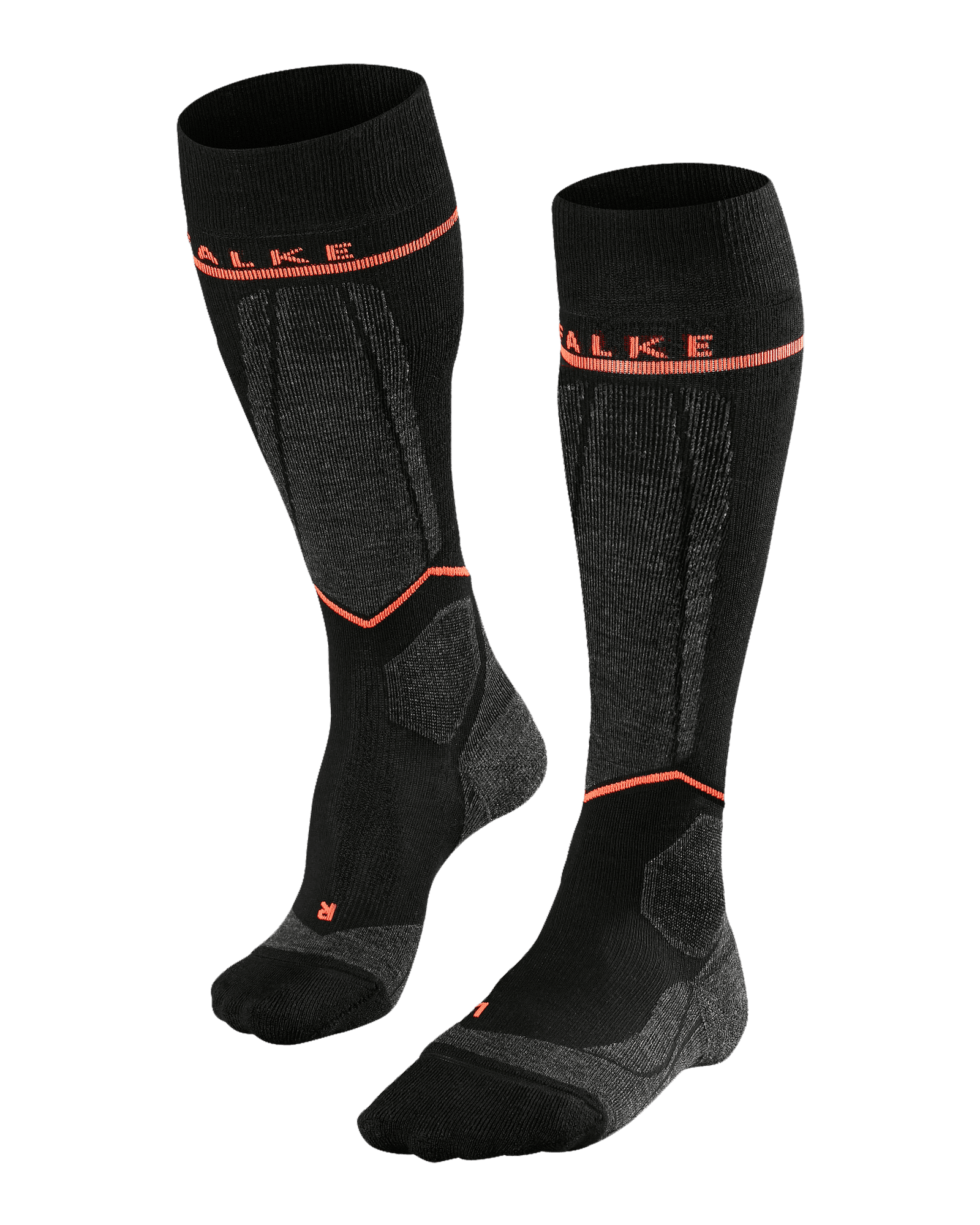 SK Energizing Wool W1 W Black/Neon Red