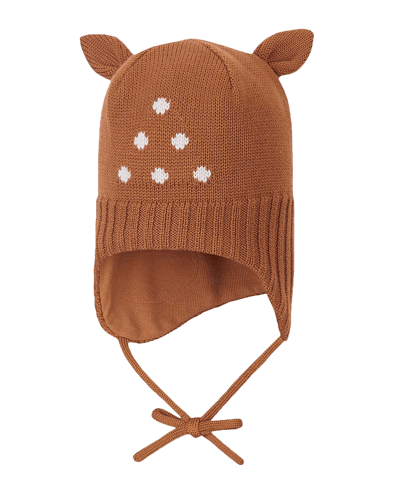 Nassu Beanie JR Cinnamon Brown