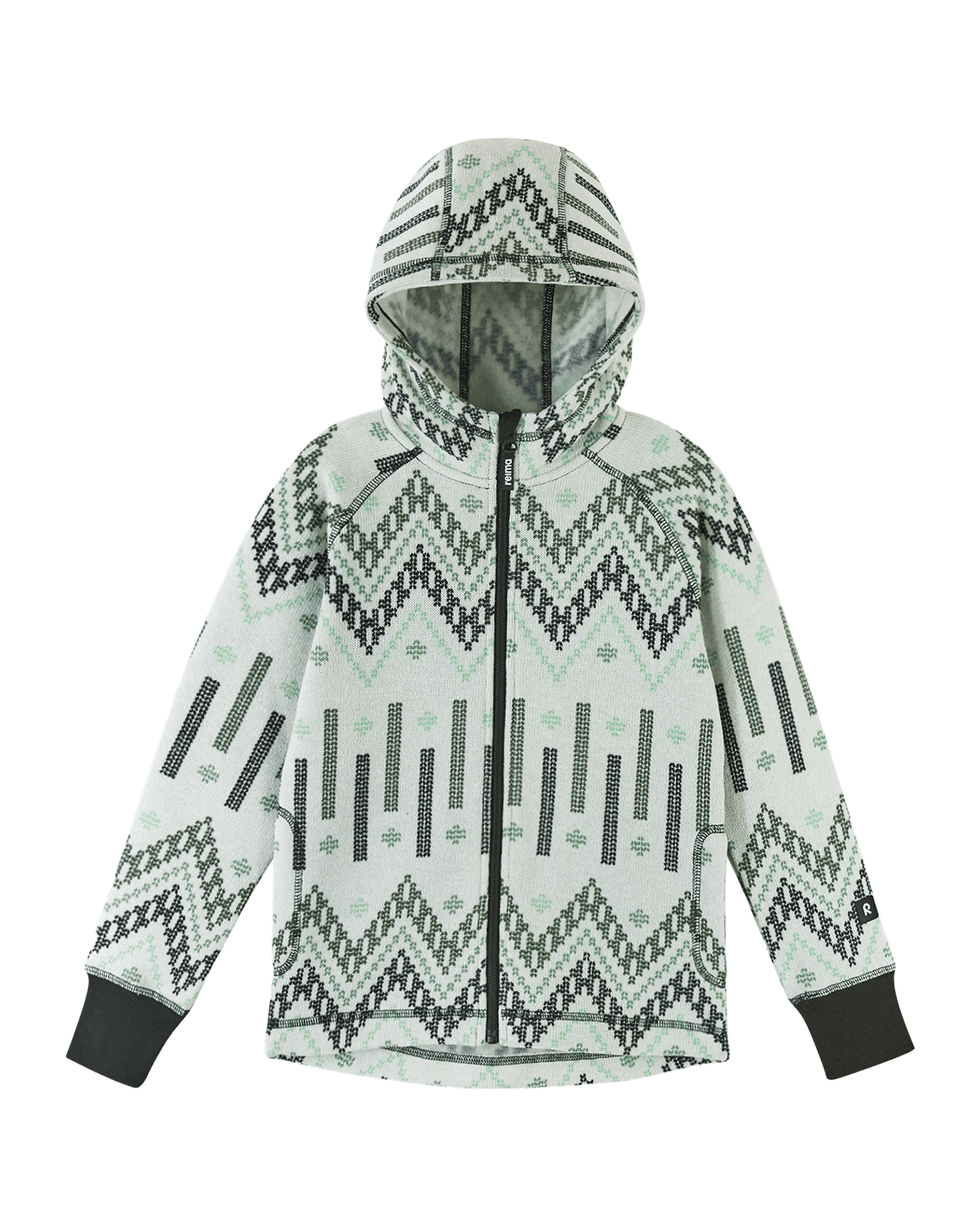 Northern Fleece Sweater JR Green Clay