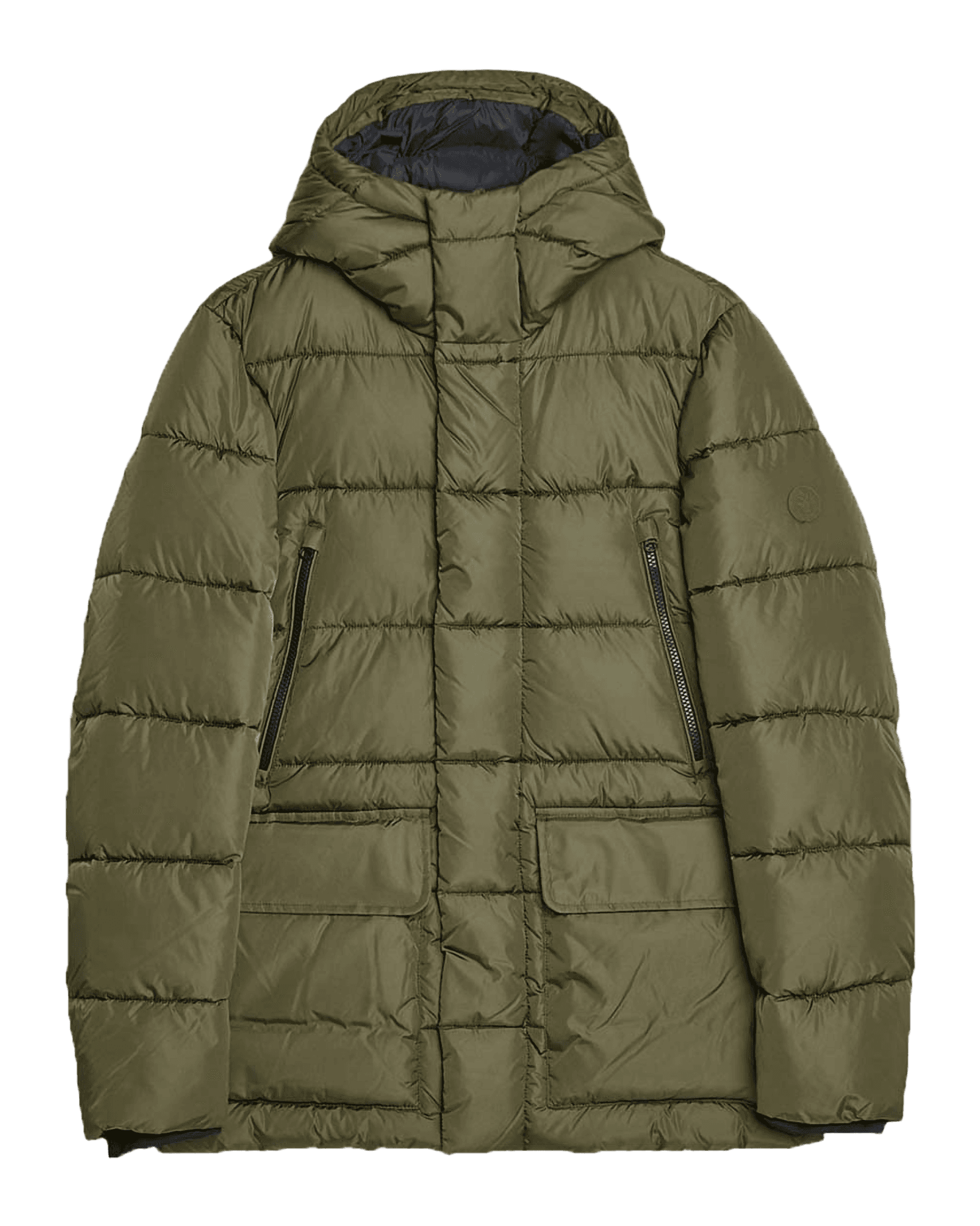 Cliff Hooded Coat D40818 M Dusty Olive