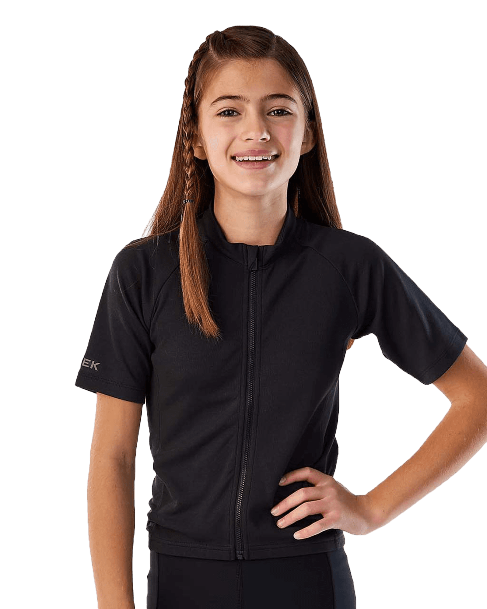 Solstice Cycling Jersey JR Black