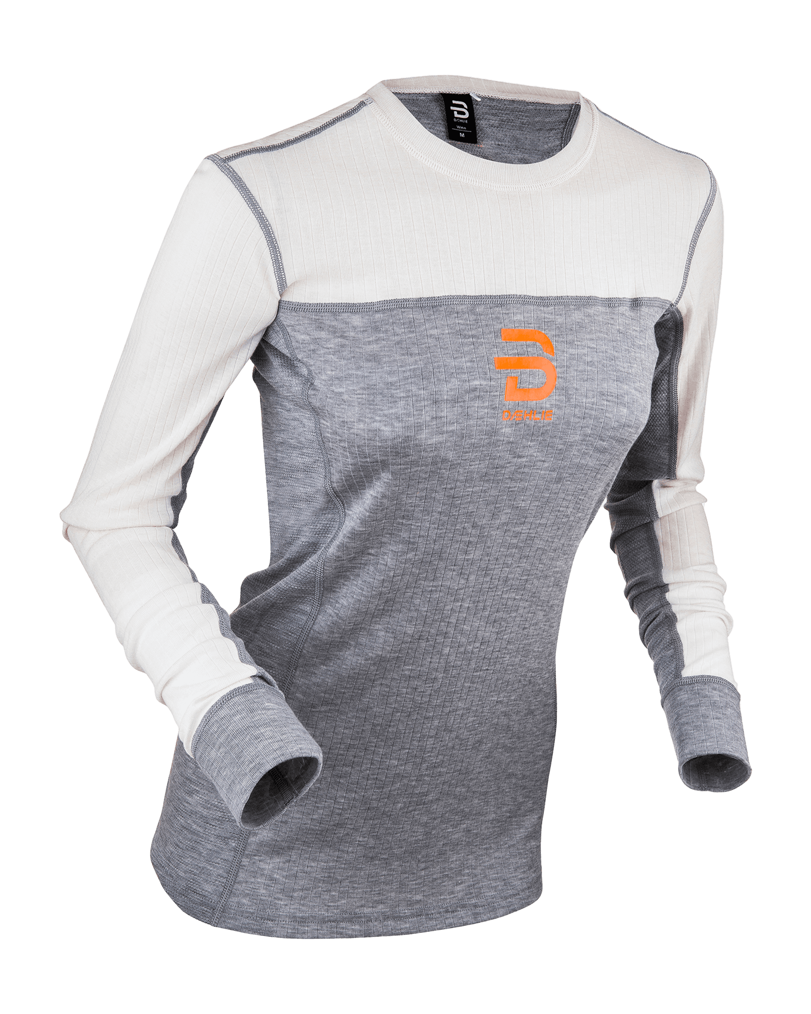 Performance Tech L/S W Light Grey Melange