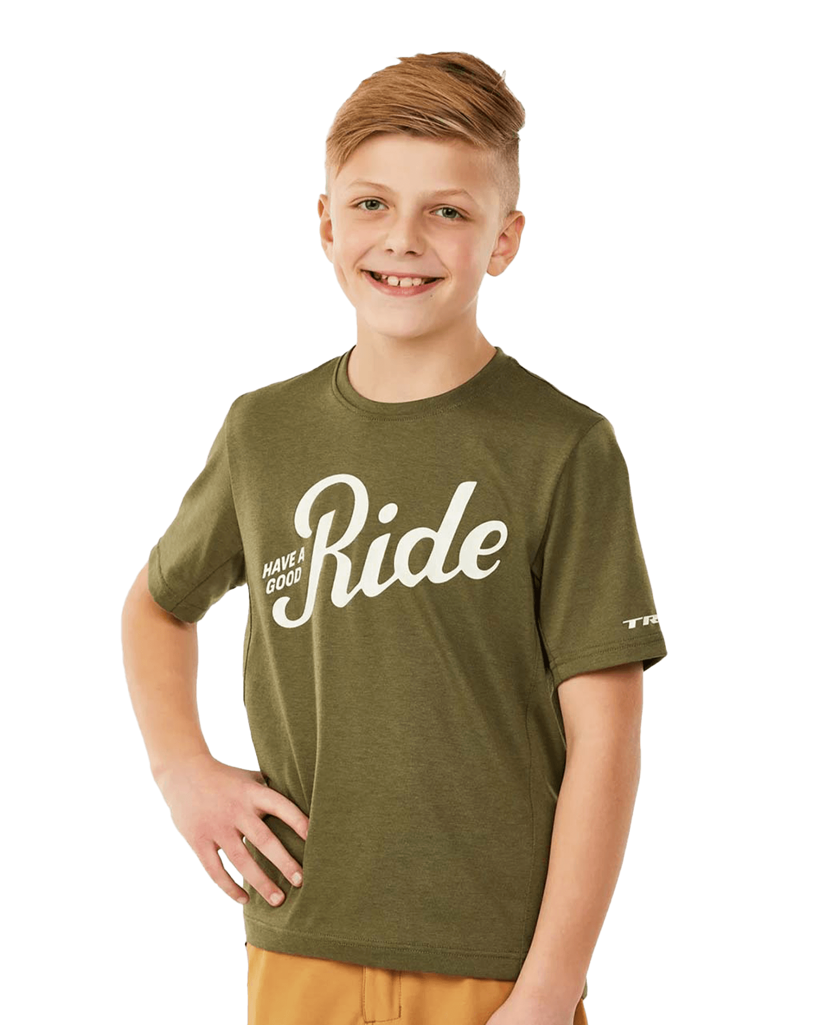 Evoke Youth MTB Tech T-Shirt JR Black Olive